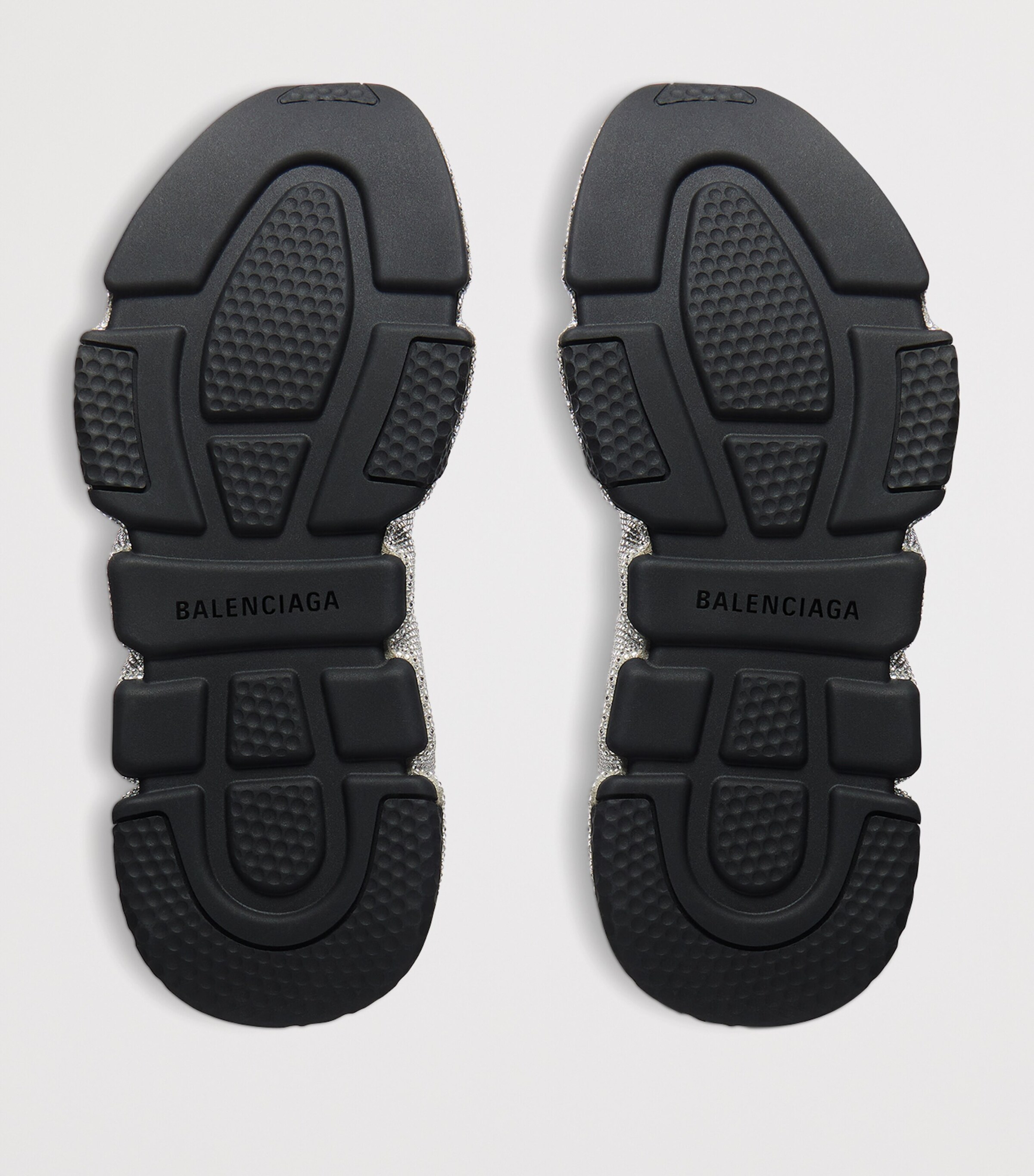 Balenciaga Rhinestone-Embellished Speed High-Top Sneakers Image 6