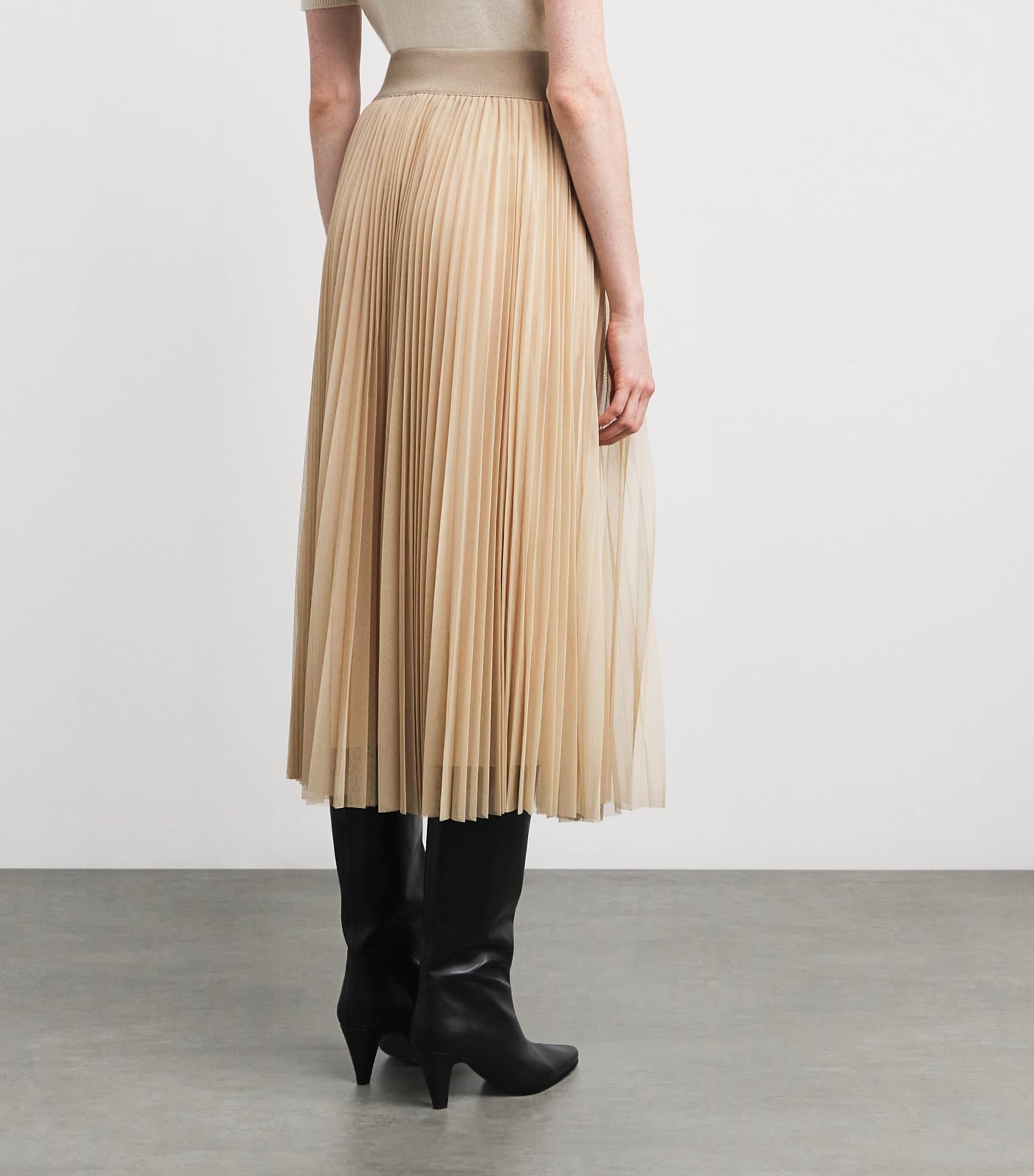 スカート FABIANA FILIPPI Tulip skirt Beige Fabiana Filippi Tulle Maxi Skirt | Harrods UK