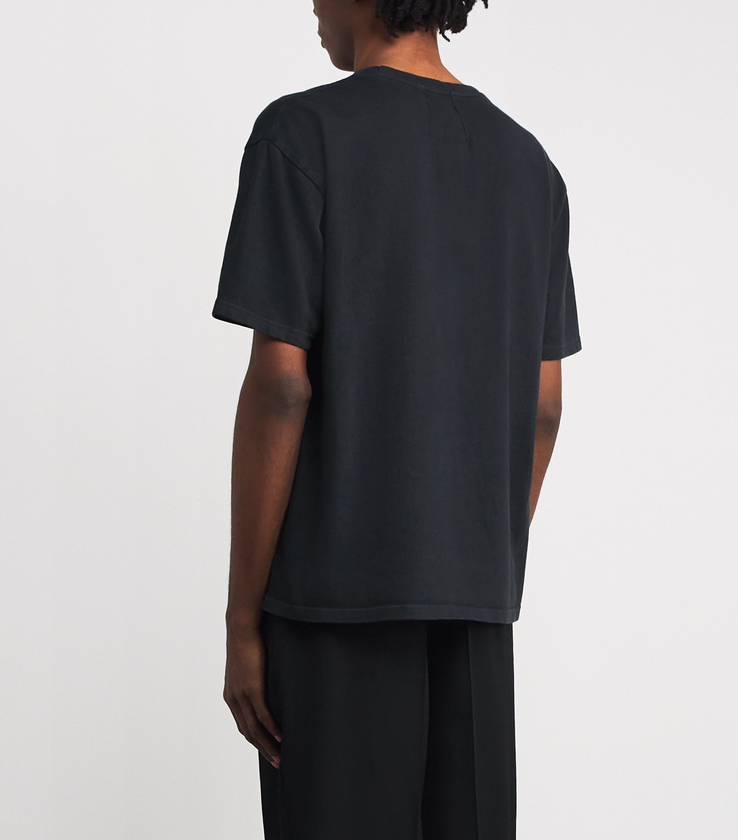Cotton International Racing T-Shirt VINTAGE BLACK/ 0027 Image 4