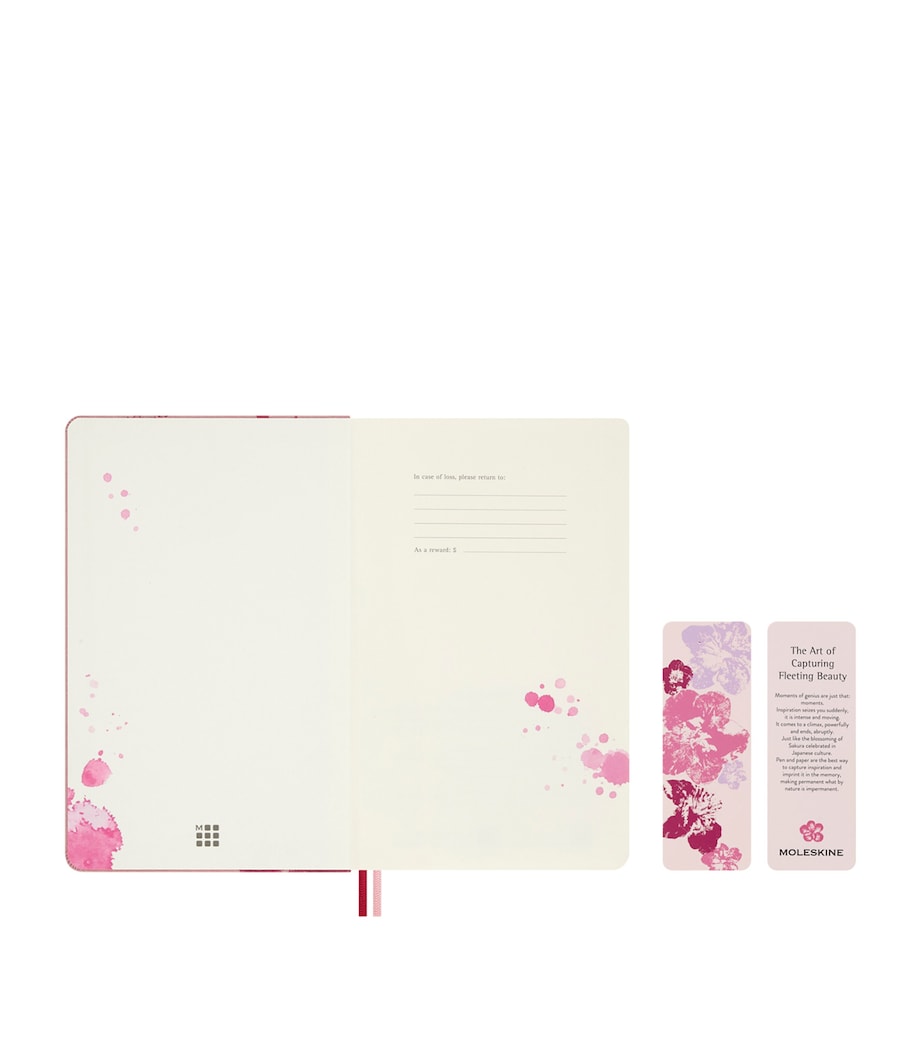 Moleskine Canvas Sakura Notebook Pink Image 3