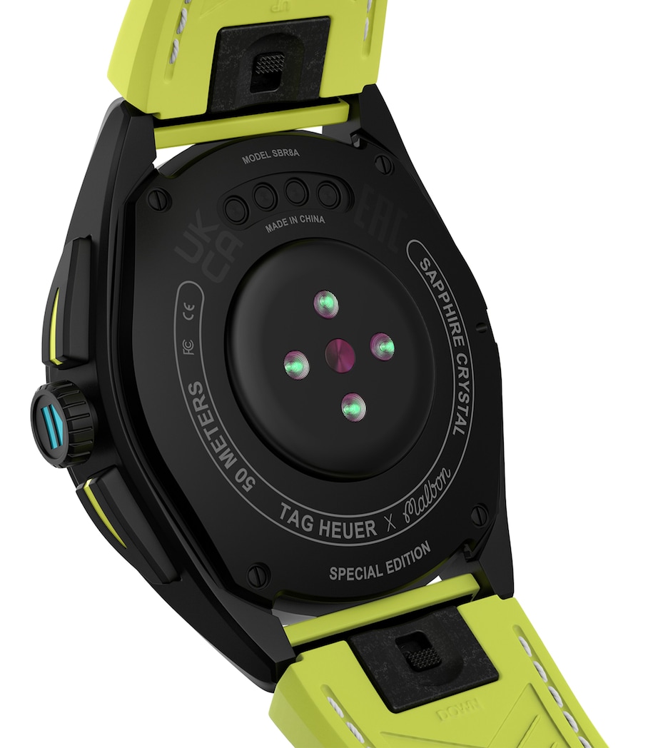 TAG Heuer x Malbon Golf Titanium Connected Calibre E4 Watch 45mm Green Image 11