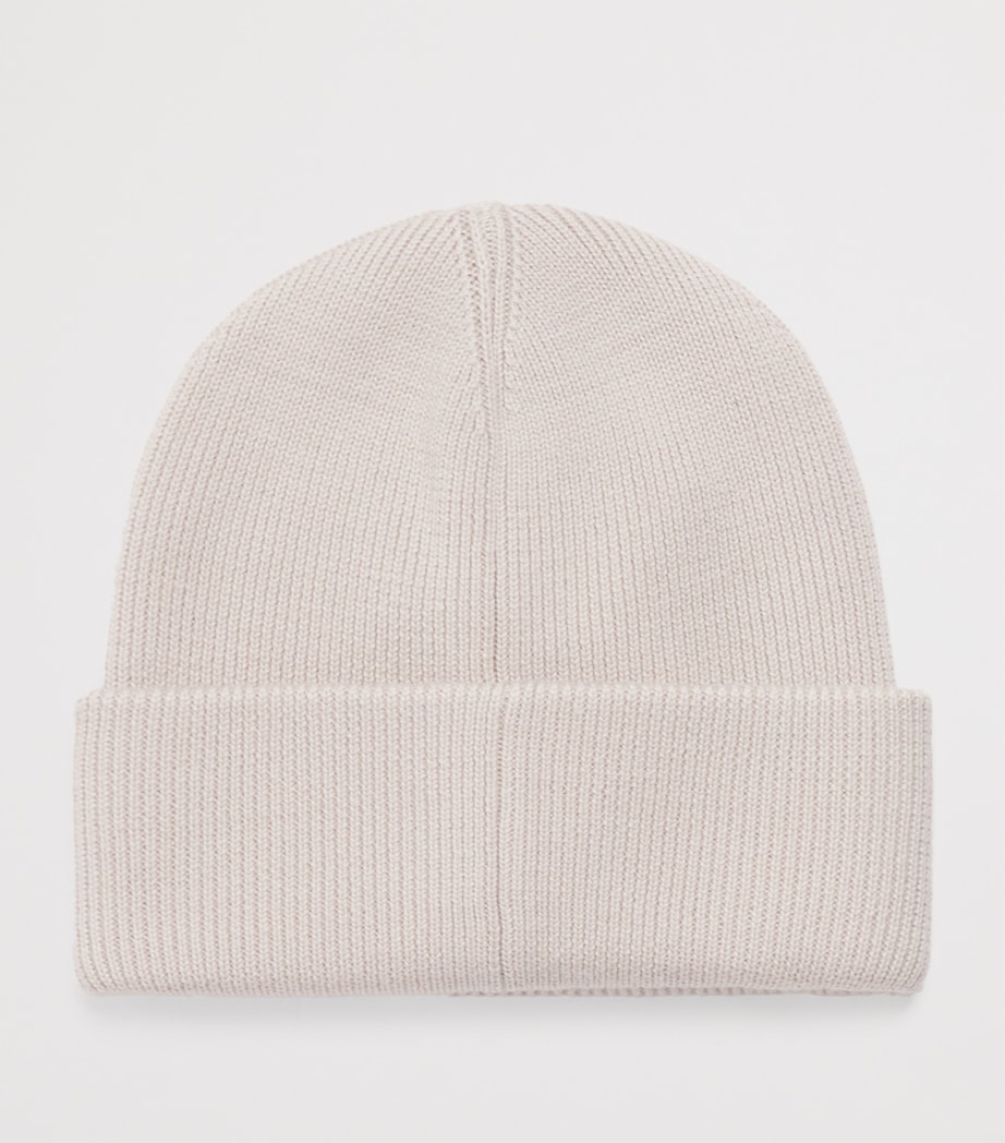 Wool Logo Beanie 1705ALABASTER Image 2