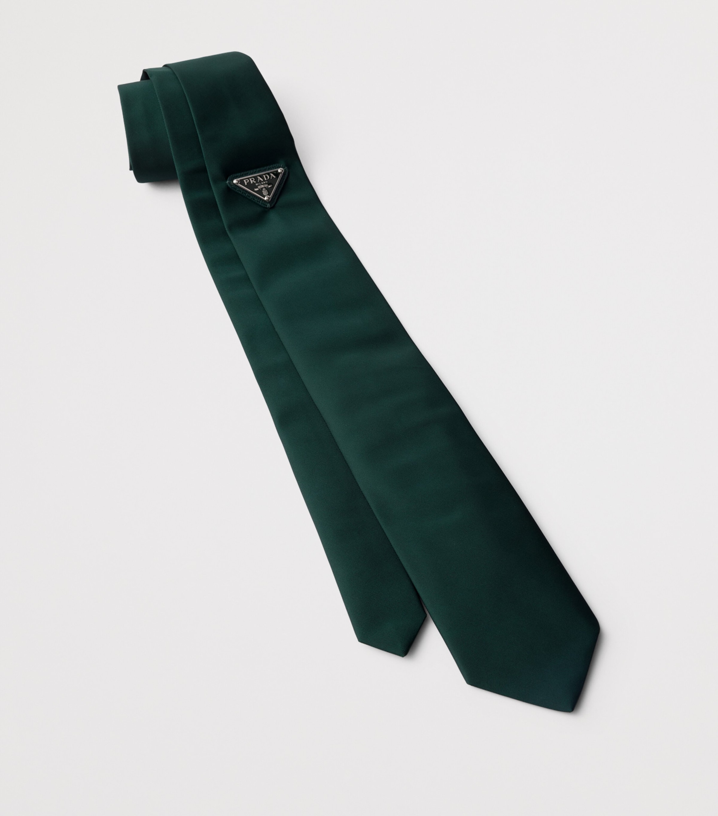 Prada Re-Nylon Triangle Tie Image 2