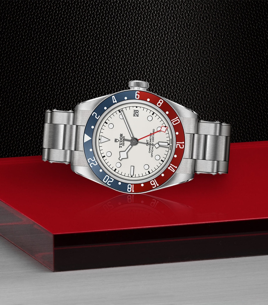 Stainless Steel Black Bay Automatic Watch 41mm WHITE Image 4