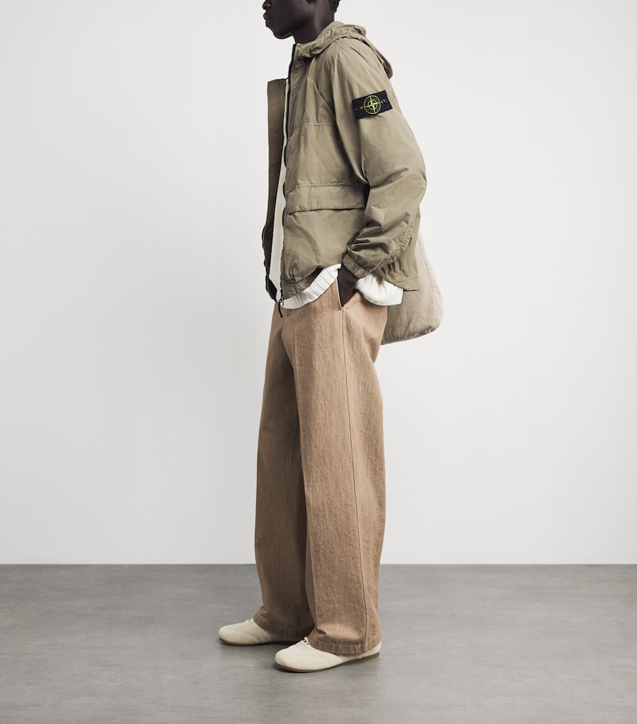 Stone Island Mens Short Hooded Parka Image 2