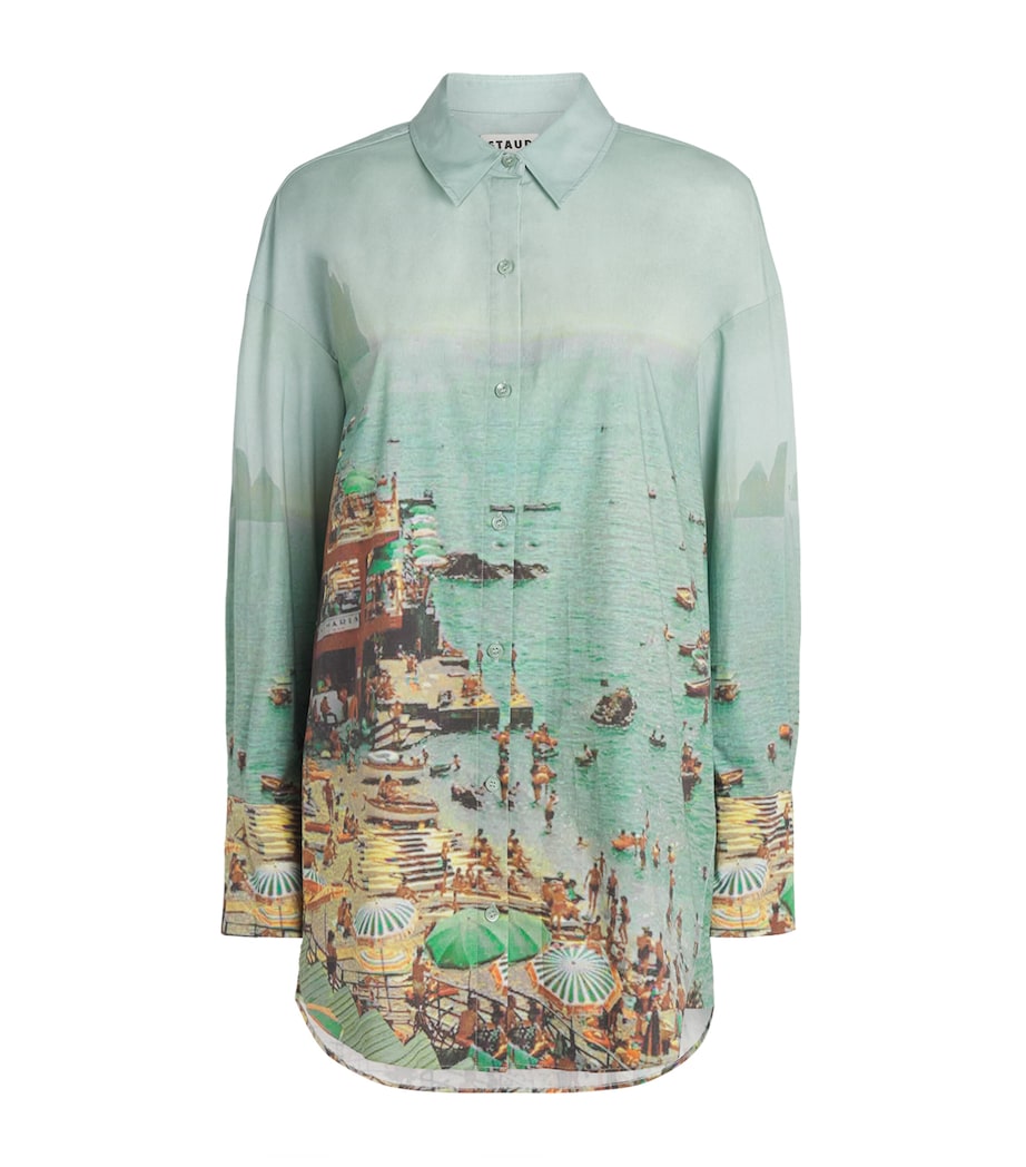 STAUD Womens Sandbar Shirt Elsu Endless Summer Image 1