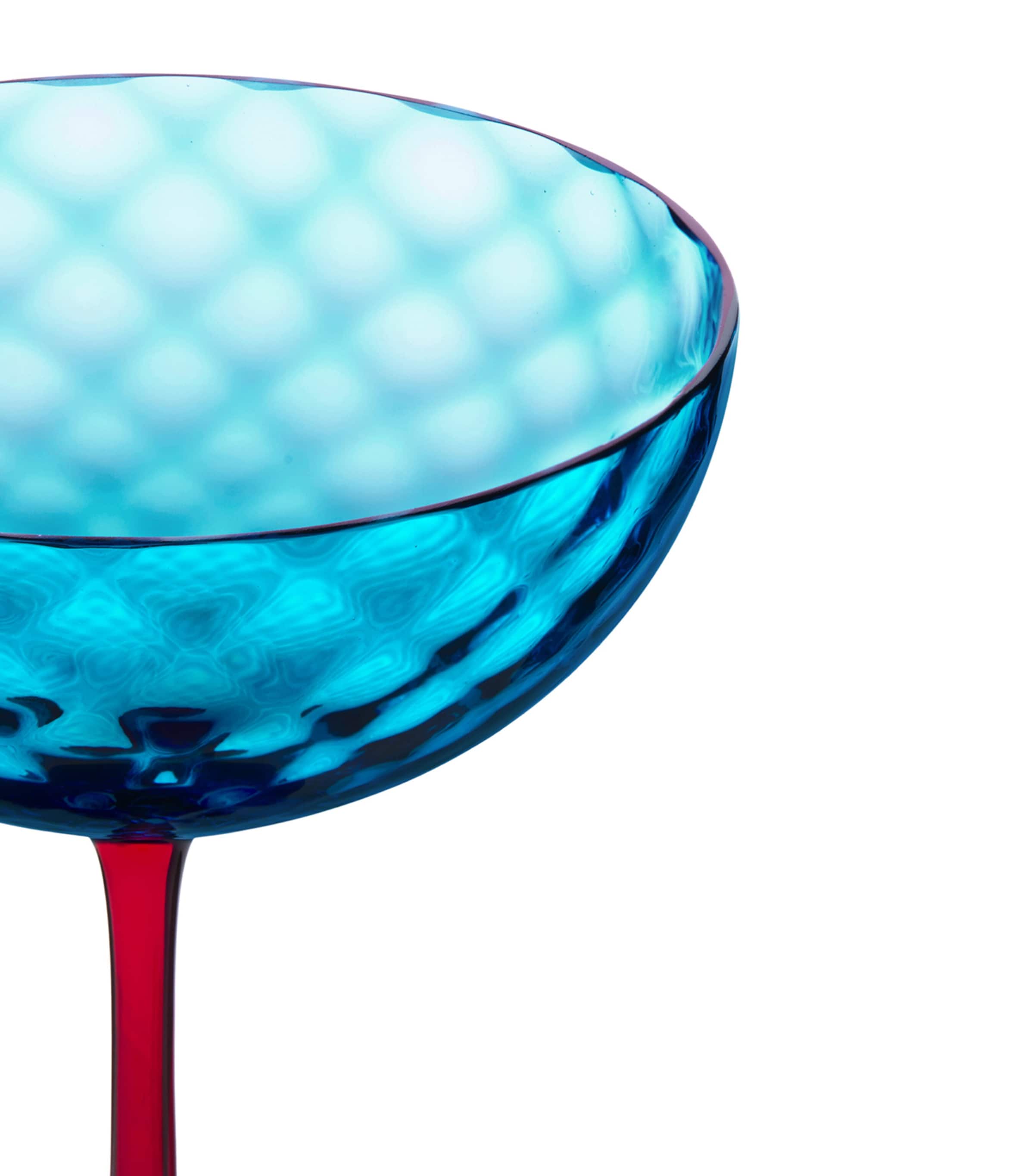 Dolce&Gabbana Casa Carretto Champagne Coupe Acquamar/rosso Image 4
