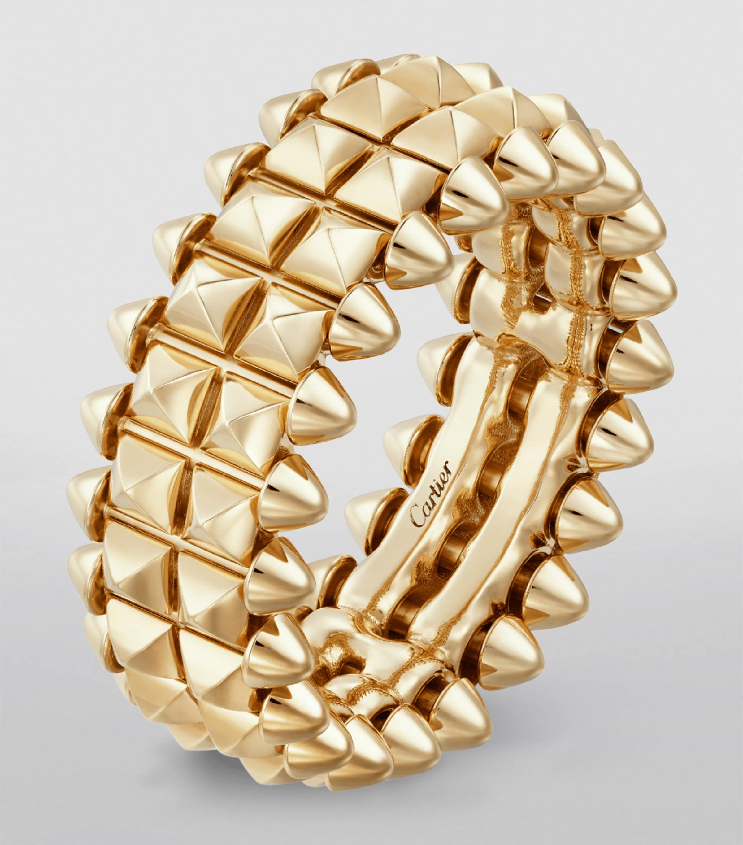 Yellow Gold Clash de Cartier Ring YELLOW GOLD Image 3