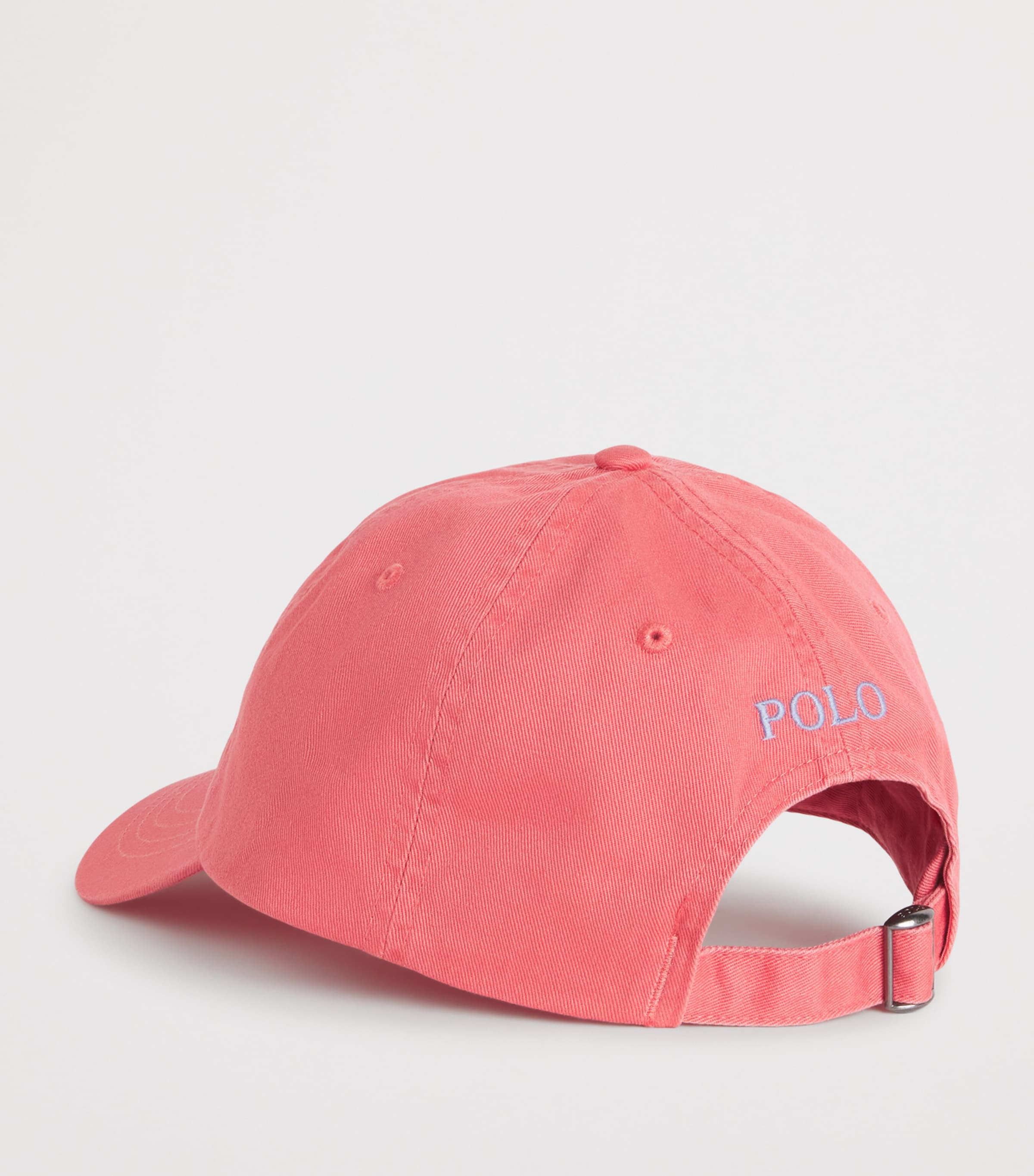 Cotton Polo Pony Baseball Cap RED SKY Image 2