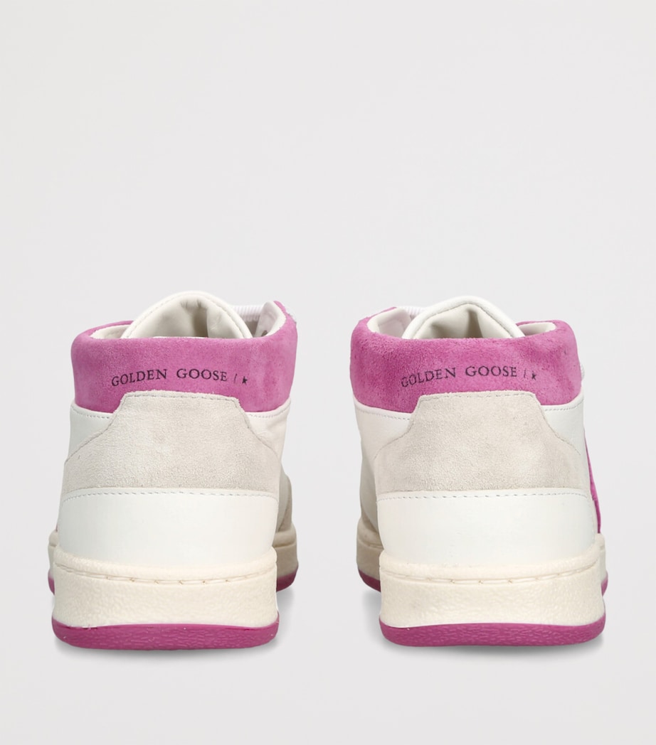 Golden Goose Leather June Sneakers Pink Image 2
