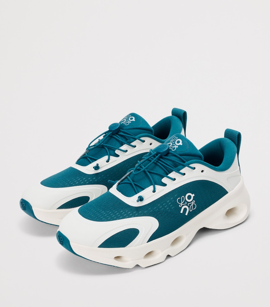 LOEWE x On Cloudsolo Trainers Teal/eggshell Image 3