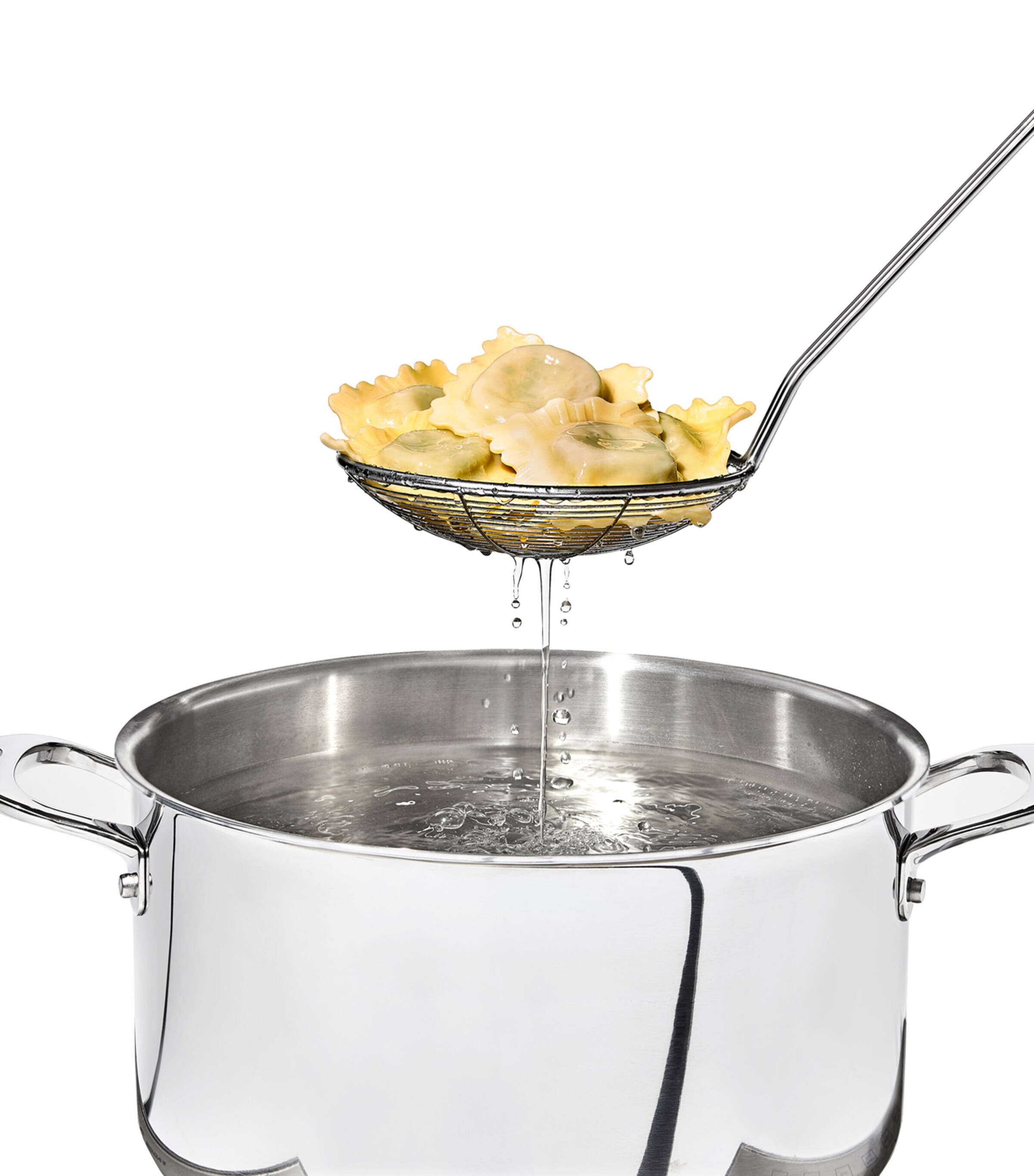 Oxo Good Grips Scoop and Strain Skimmer Silver/black Image 5
