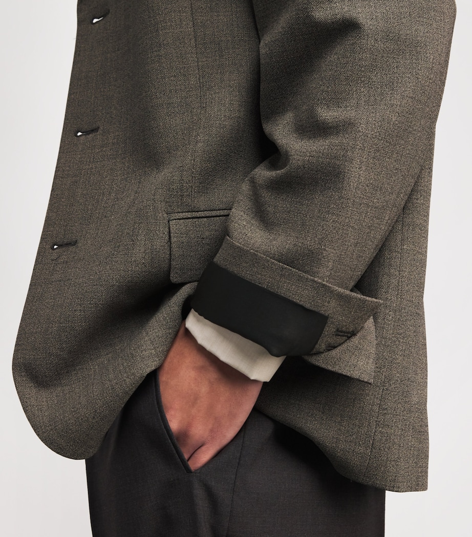 Poe Wool Blazer BASALT BEACH Image 5