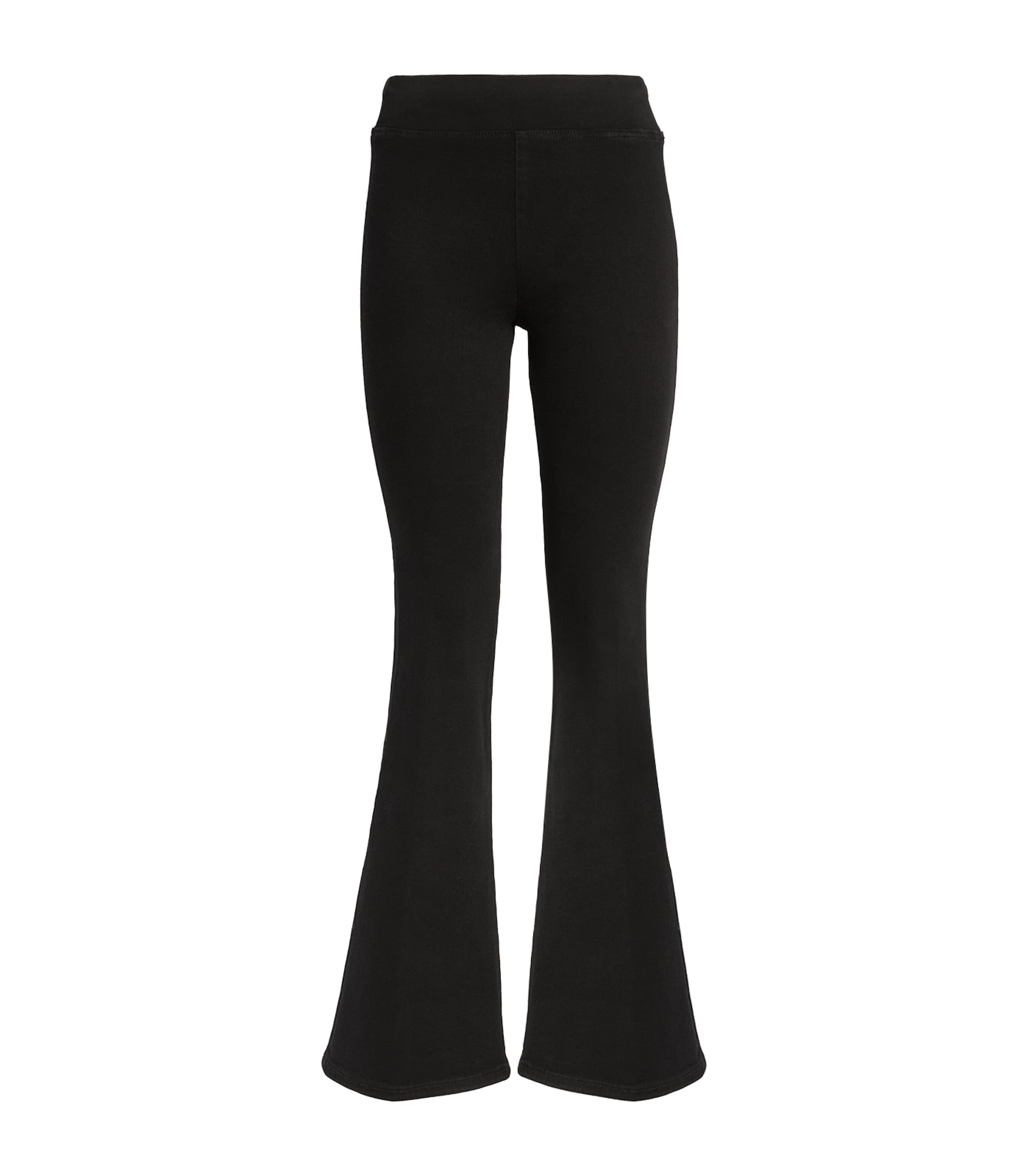 Frame The Jetset Flared Jeans In Black