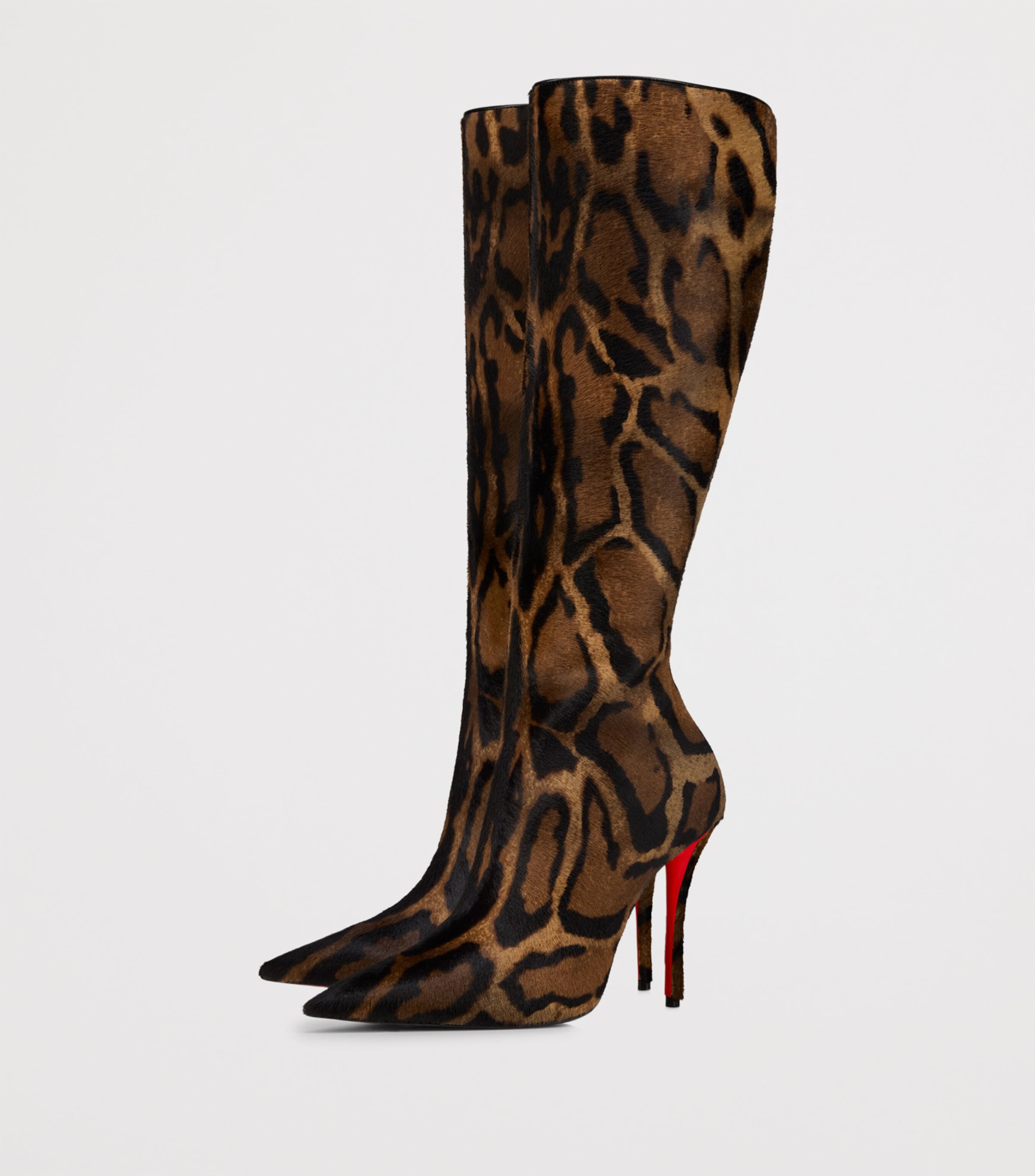 つよぽん　ゴッデス　goddess Bill Peterson Christian Louboutin Over-the-Knee Boots, Size 38. 5 IT