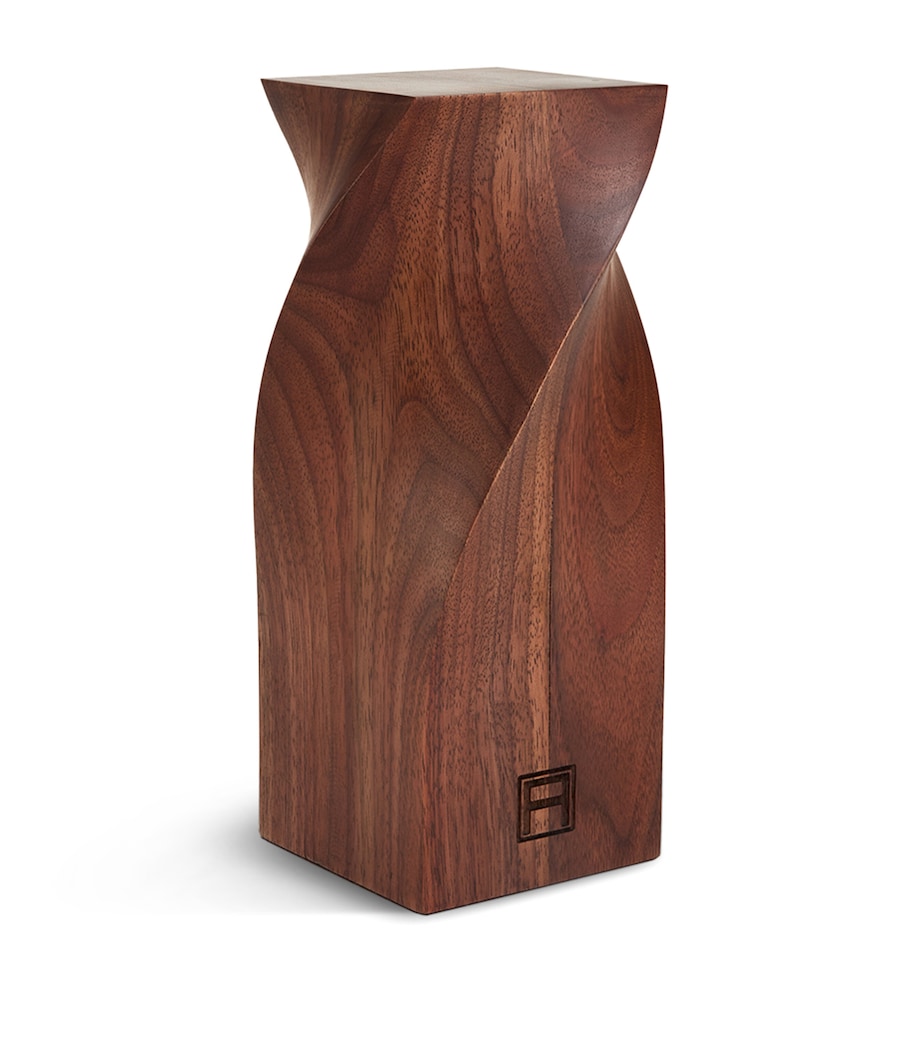 Walnut Twist Bookends WOOD Image 3