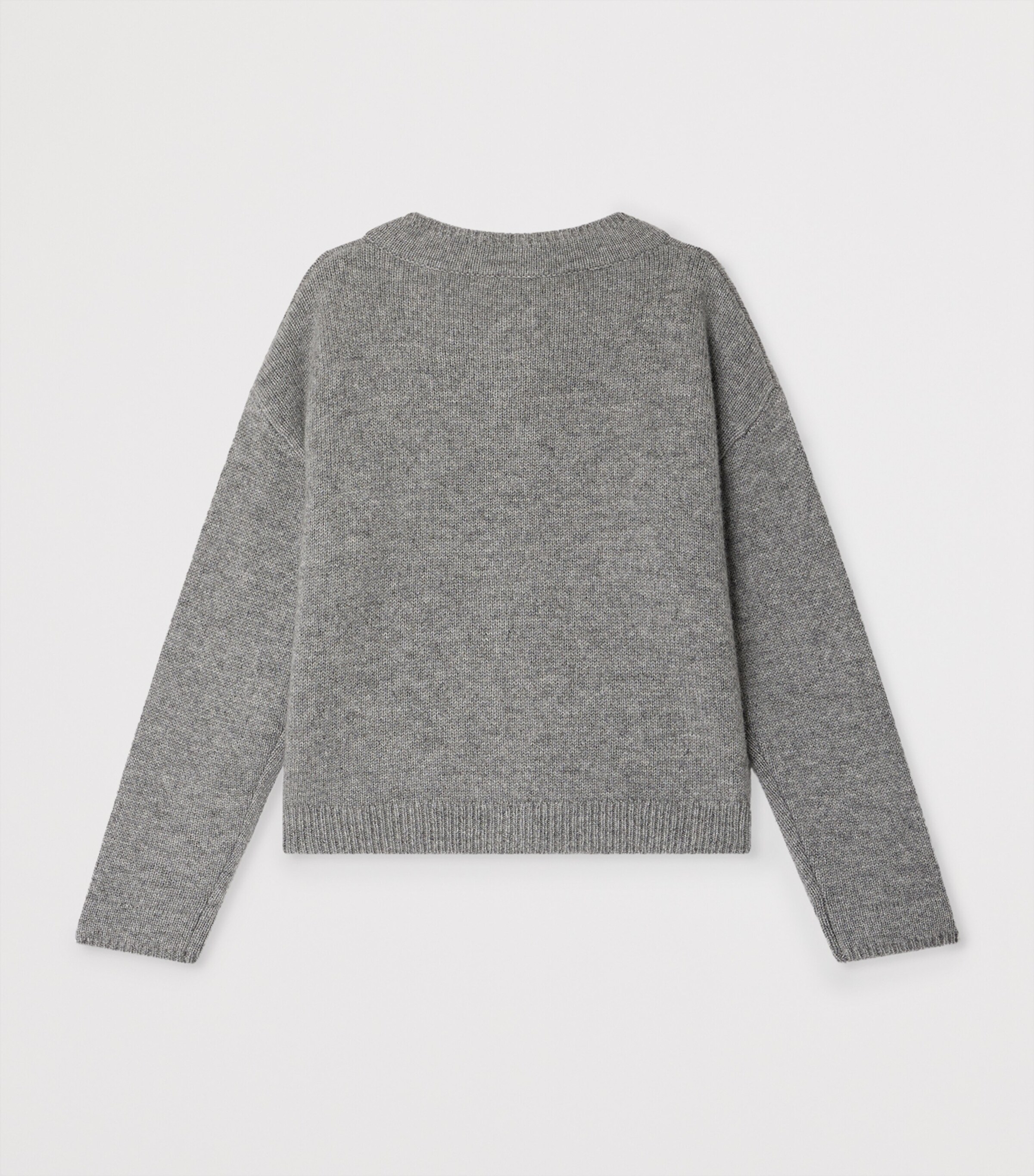 Cashmere Judicael Cardigan (10-14 Years) GRIS CHINE MOYEN Image 2