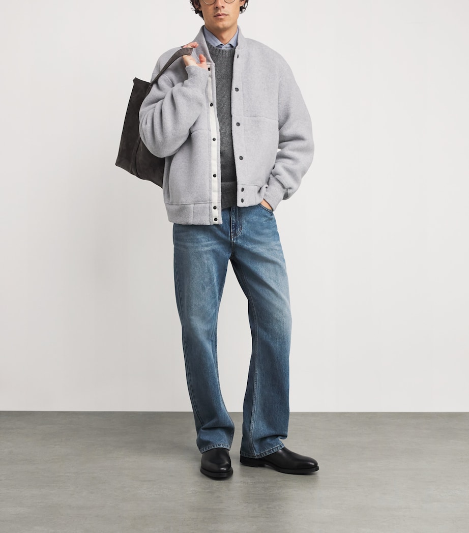 Wool-Blend Hudson Bomber Jacket 9309 Image 2