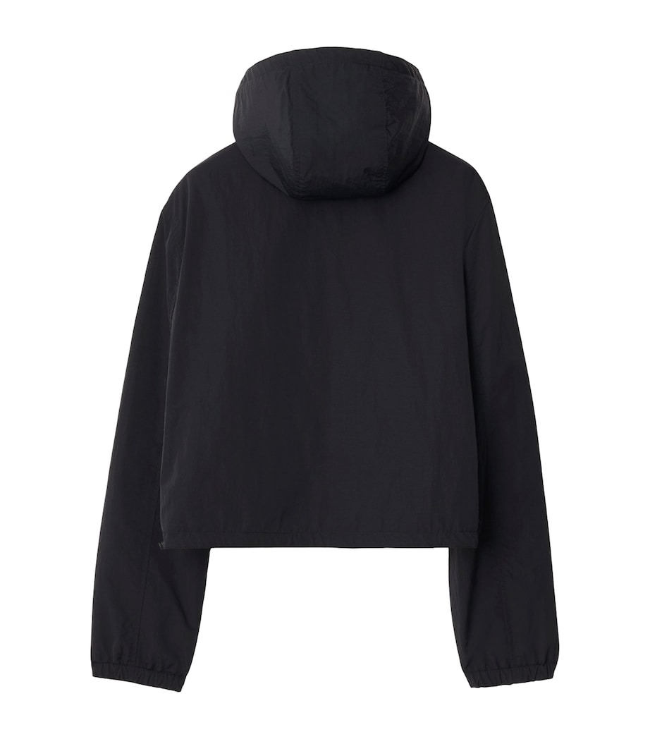 Check Cropped Reversible Jacket SAND IP CHECK Image 7