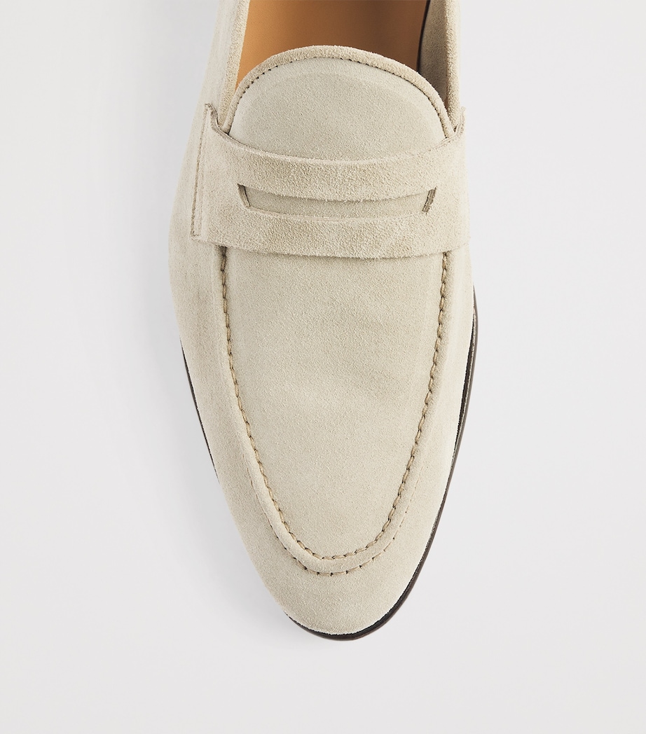 Suede Penny Loafers 960 Image 5