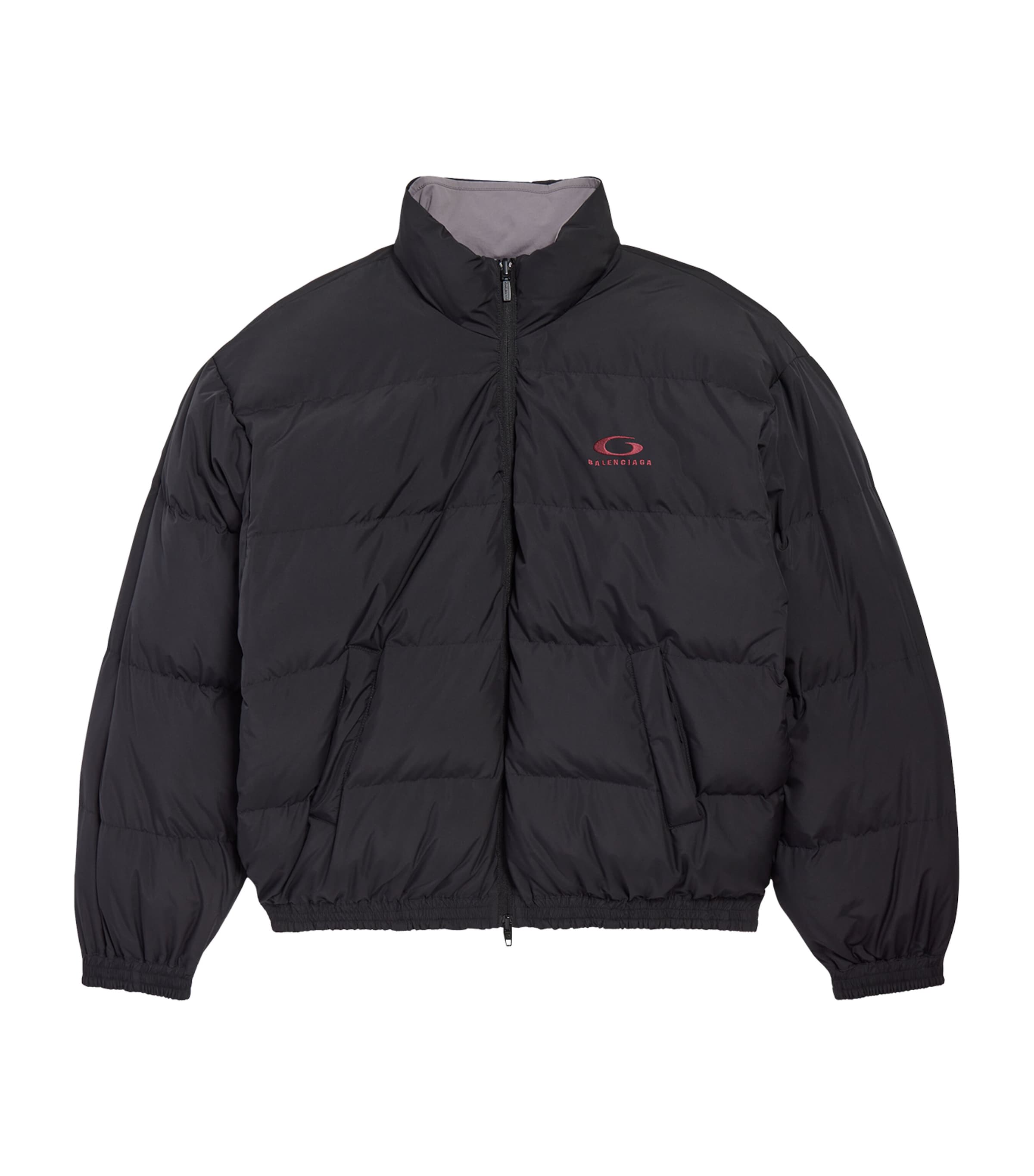 Balenciaga Mens Down-Filled Reversible Track Jacket Image 3
