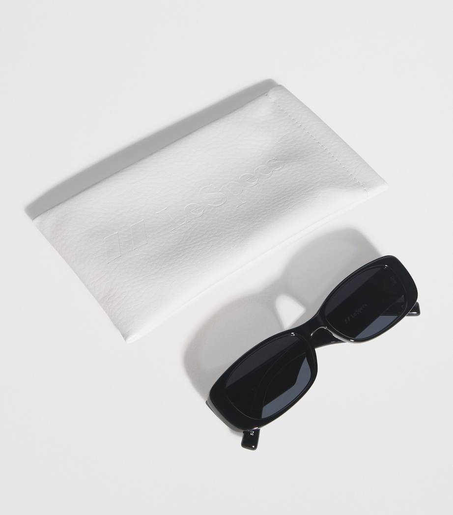 Unreal! Rectangular Sunglasses SHINY BLACK Image 4