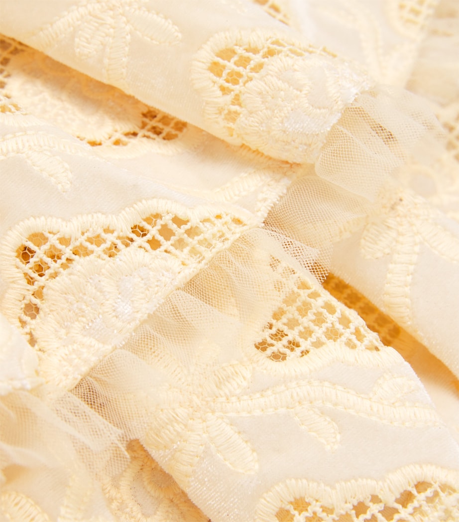 Cotton Embroidered Ava Skirt (3-16 Years) OAT Image 4