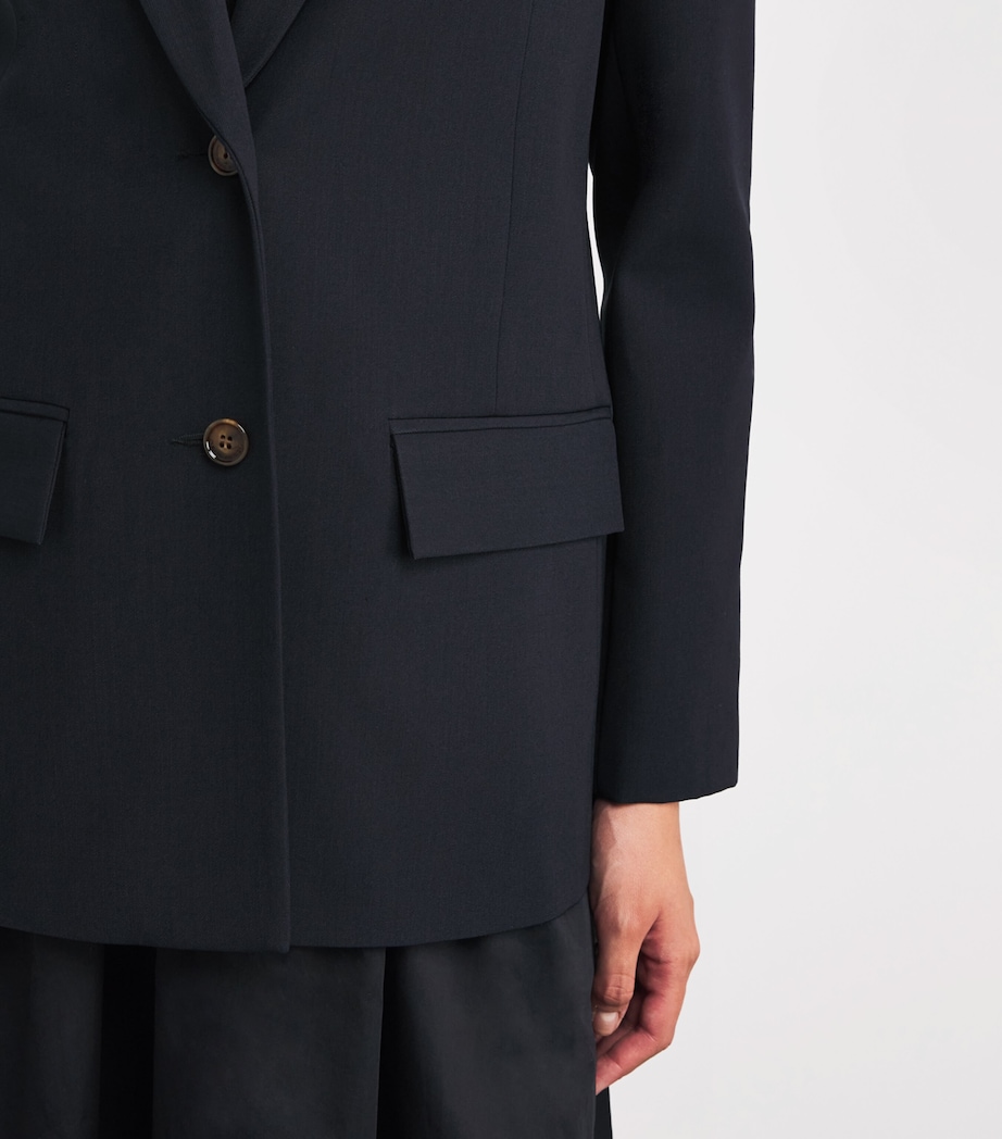 Single-Breasted Blazer NAVY Image 6