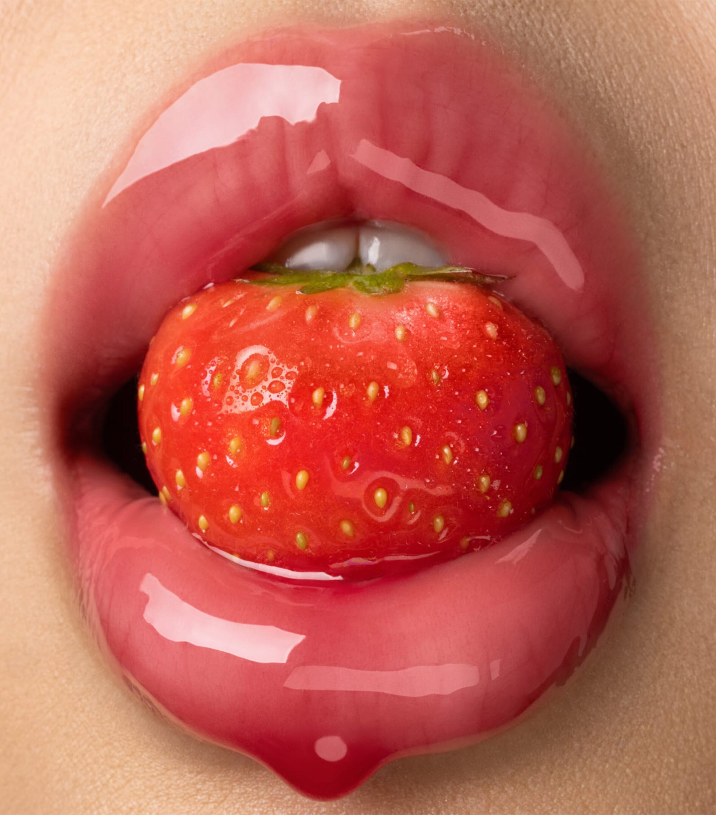 Honey Infused Lip Oil STRAWBERRY SORBET Image 6