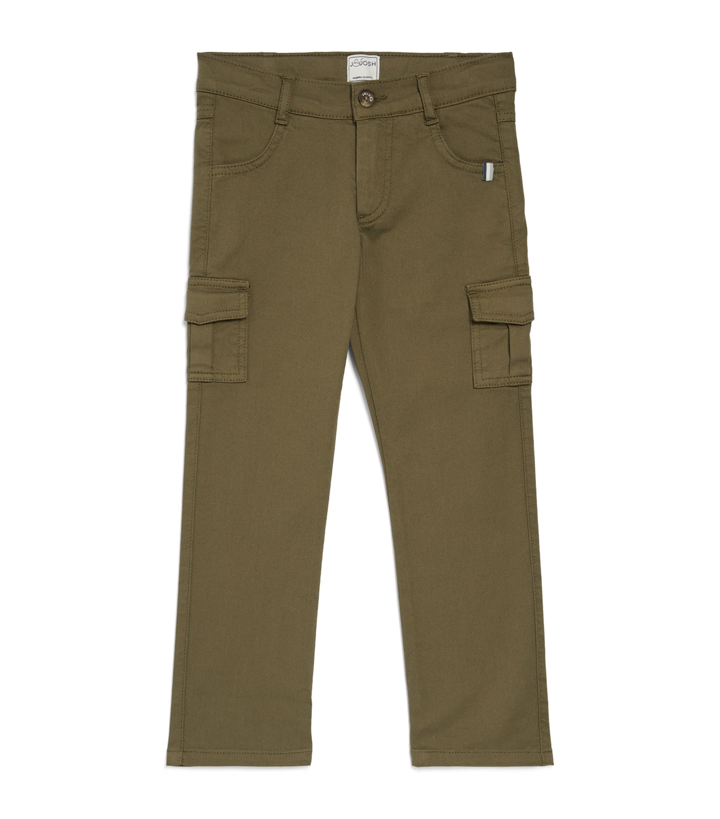 J & JOSH CANVAS CARGO TROUSERS 