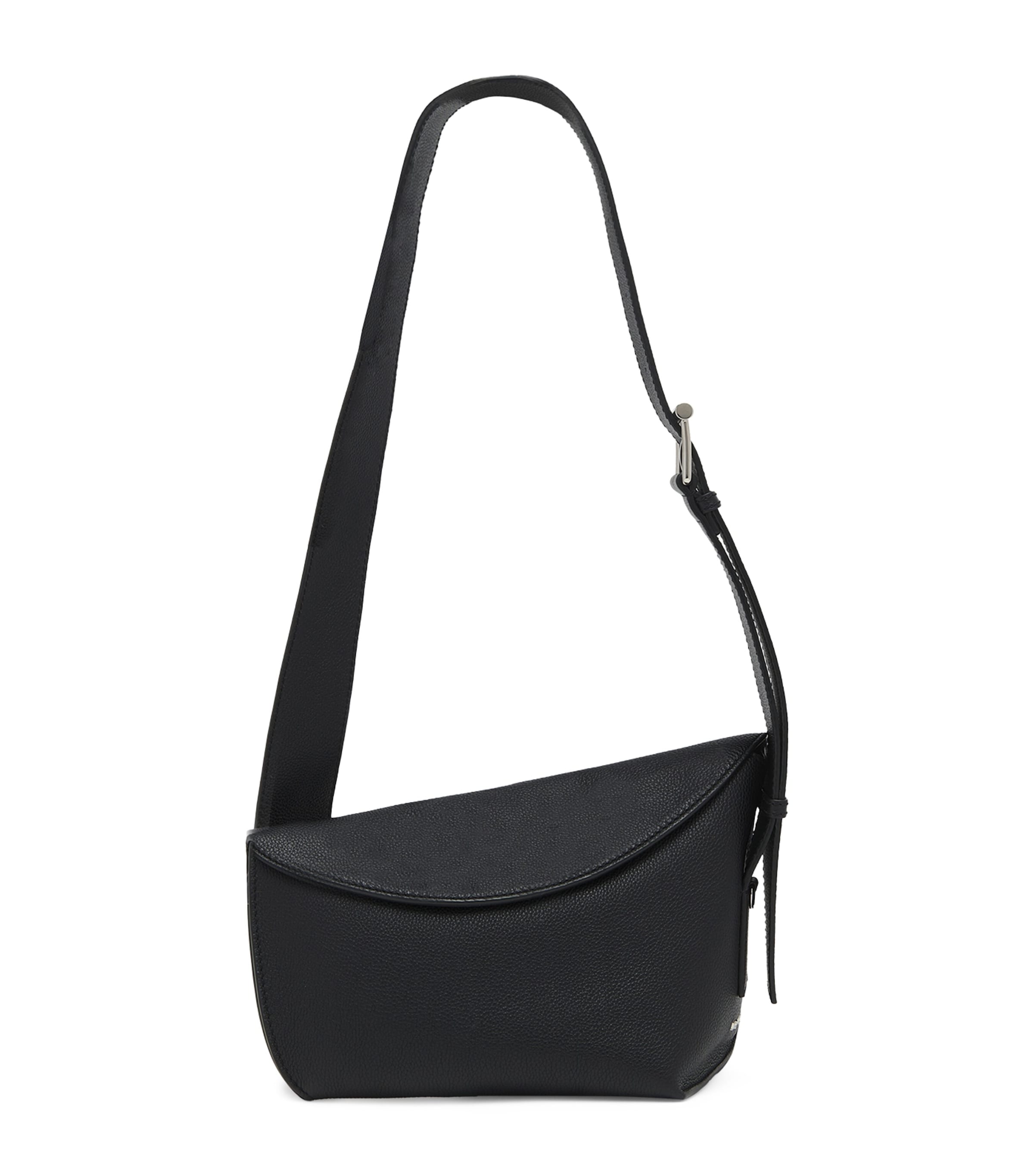 McQueen Large Leather T-Bar Sling Cross-Body Bag | Men Bags | Cross Body Bags | Designers | McQueen