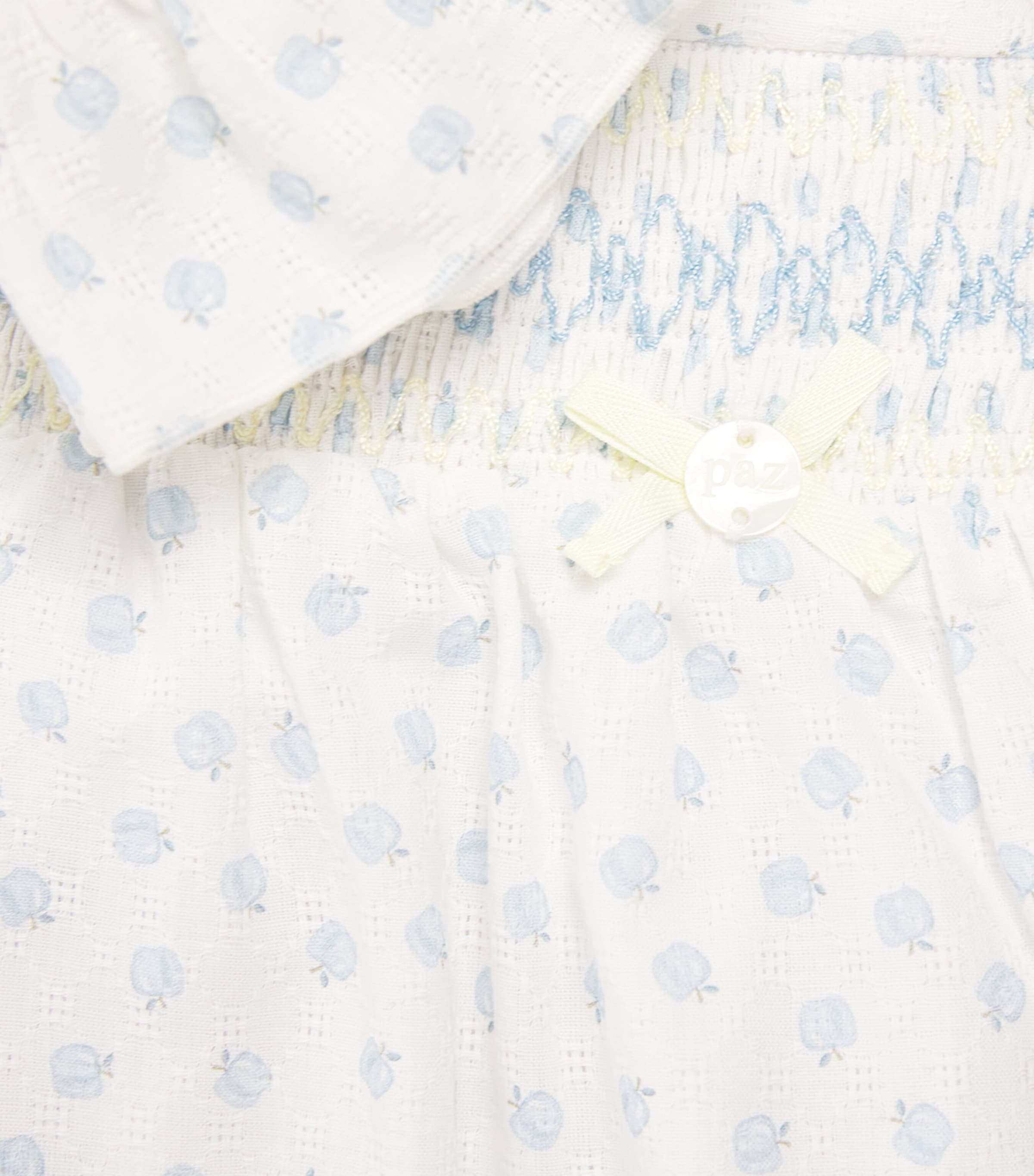 Cotton Eden Bodysuit (1-24 Months) 092 T2076 BRZE BLU Image 3