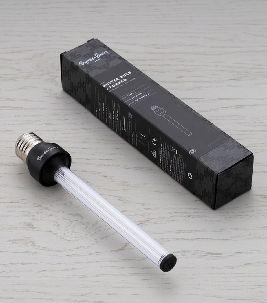 Globe Forked Pendant Light BRASS Image 5