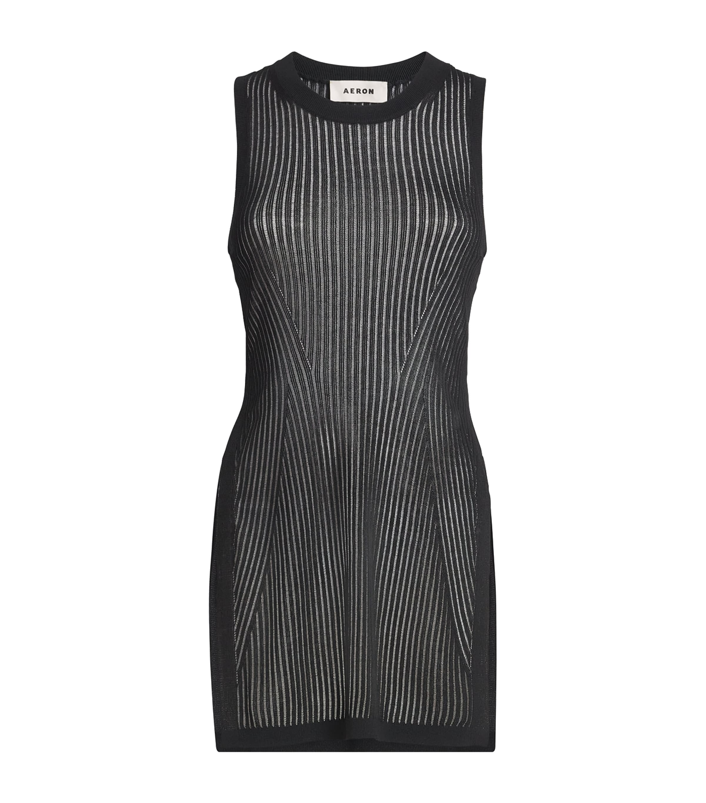 Shop Aeron Knitted Hetty Tank Top In Black