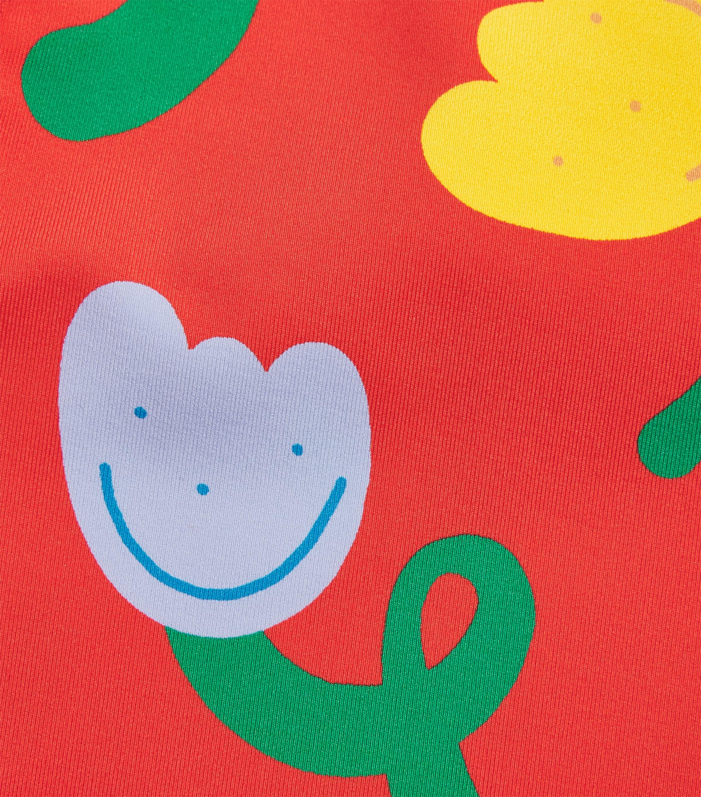 Stella McCartney Kids Smiling Tulips Swimsuit (3-36 Months) Image 3