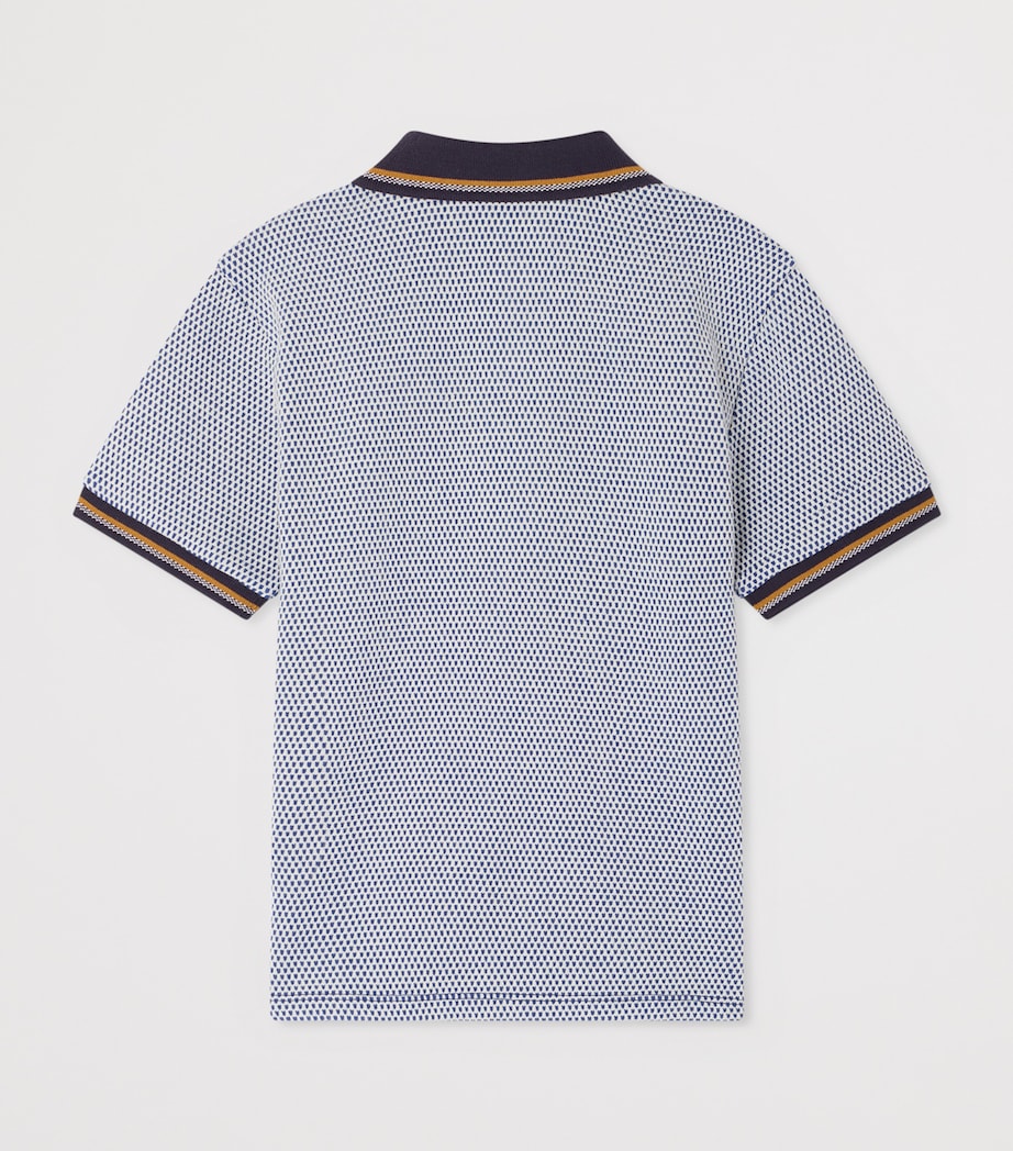 Bonpoint x Porsche Polo Shirt (10-14 Years) Indigo Image 2