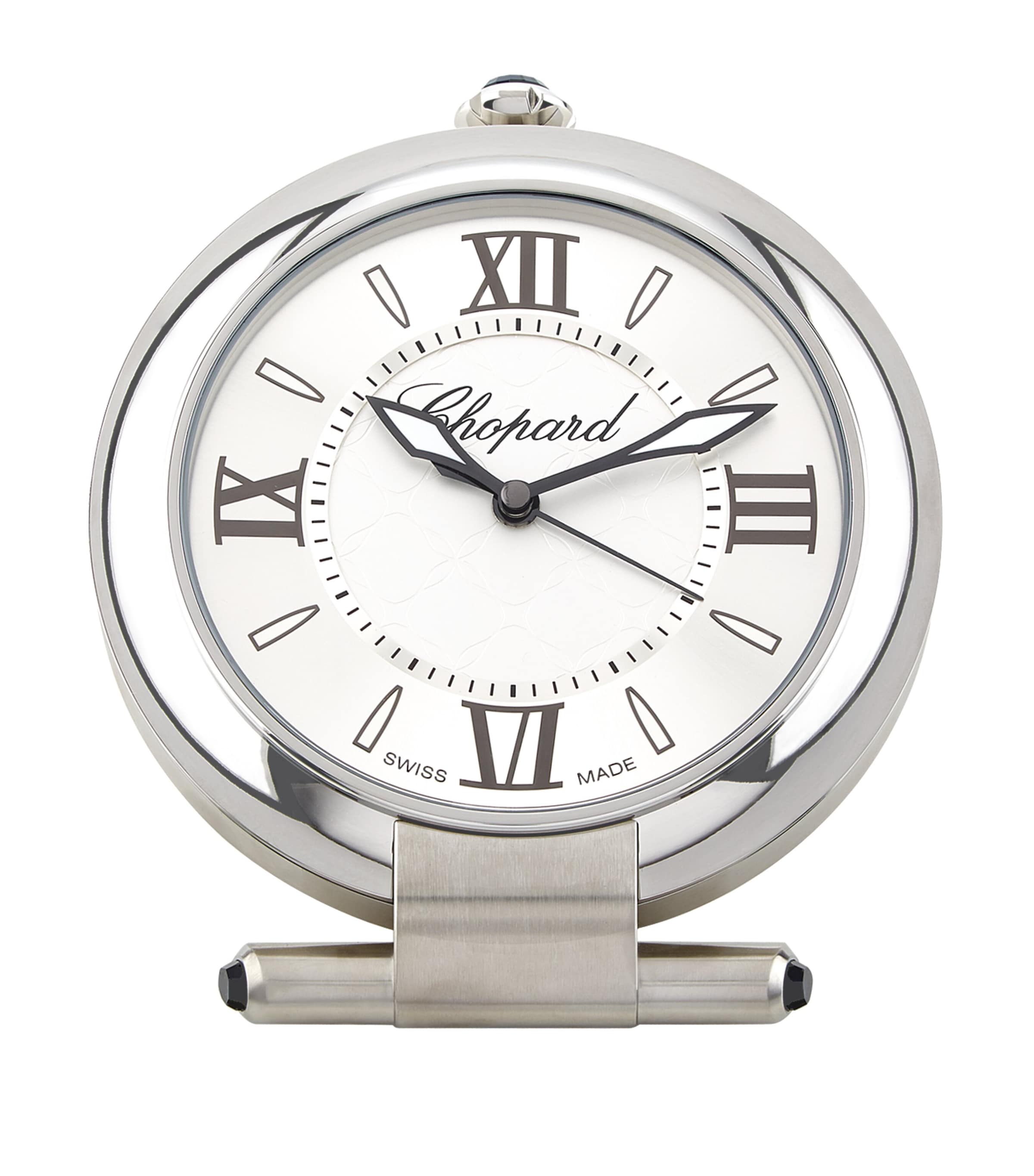 Shop Chopard Stainless Steel Imperiale Alarm Clock 12cm