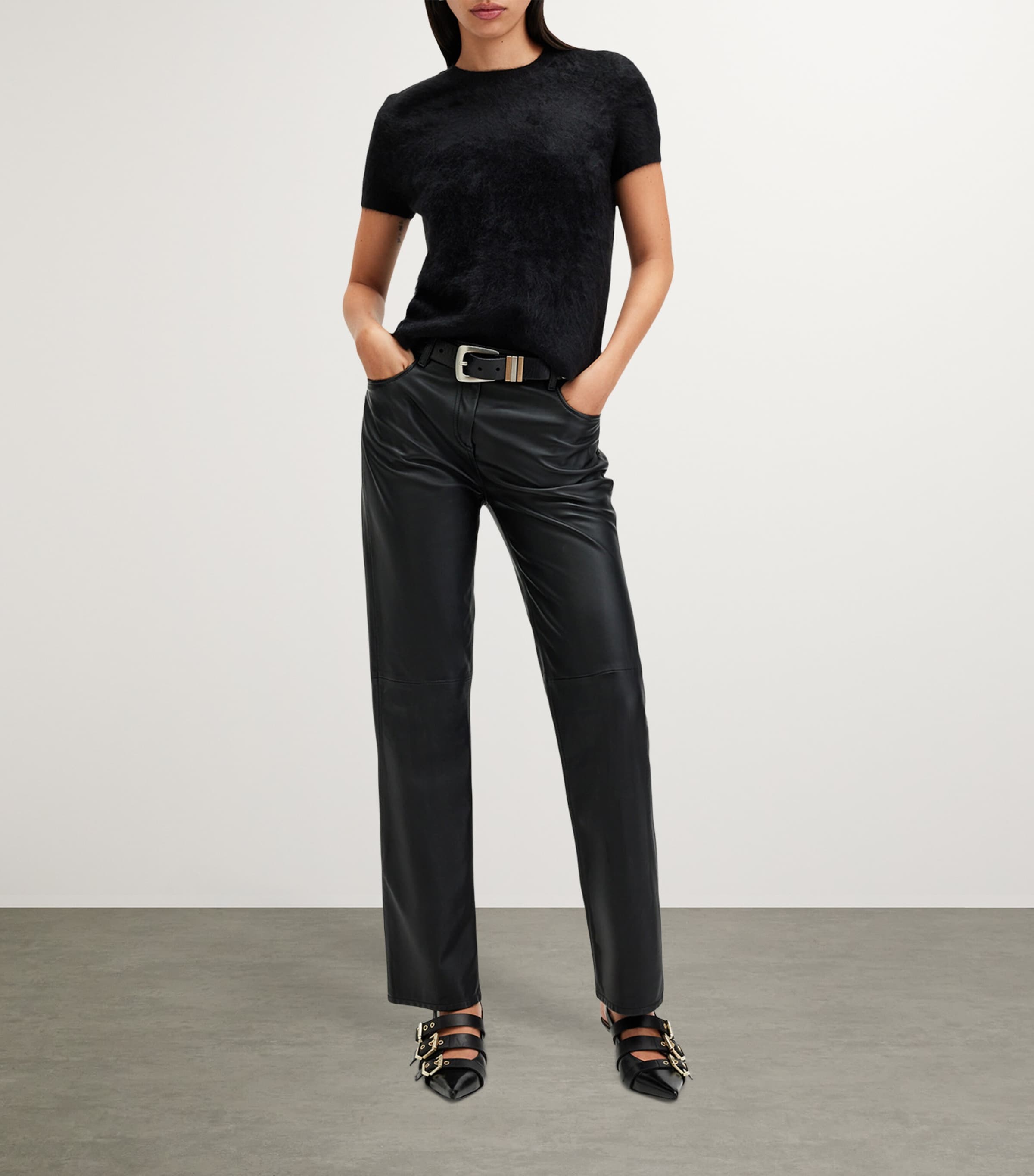 Cashmere Rebel T-Shirt BLACK Image 2