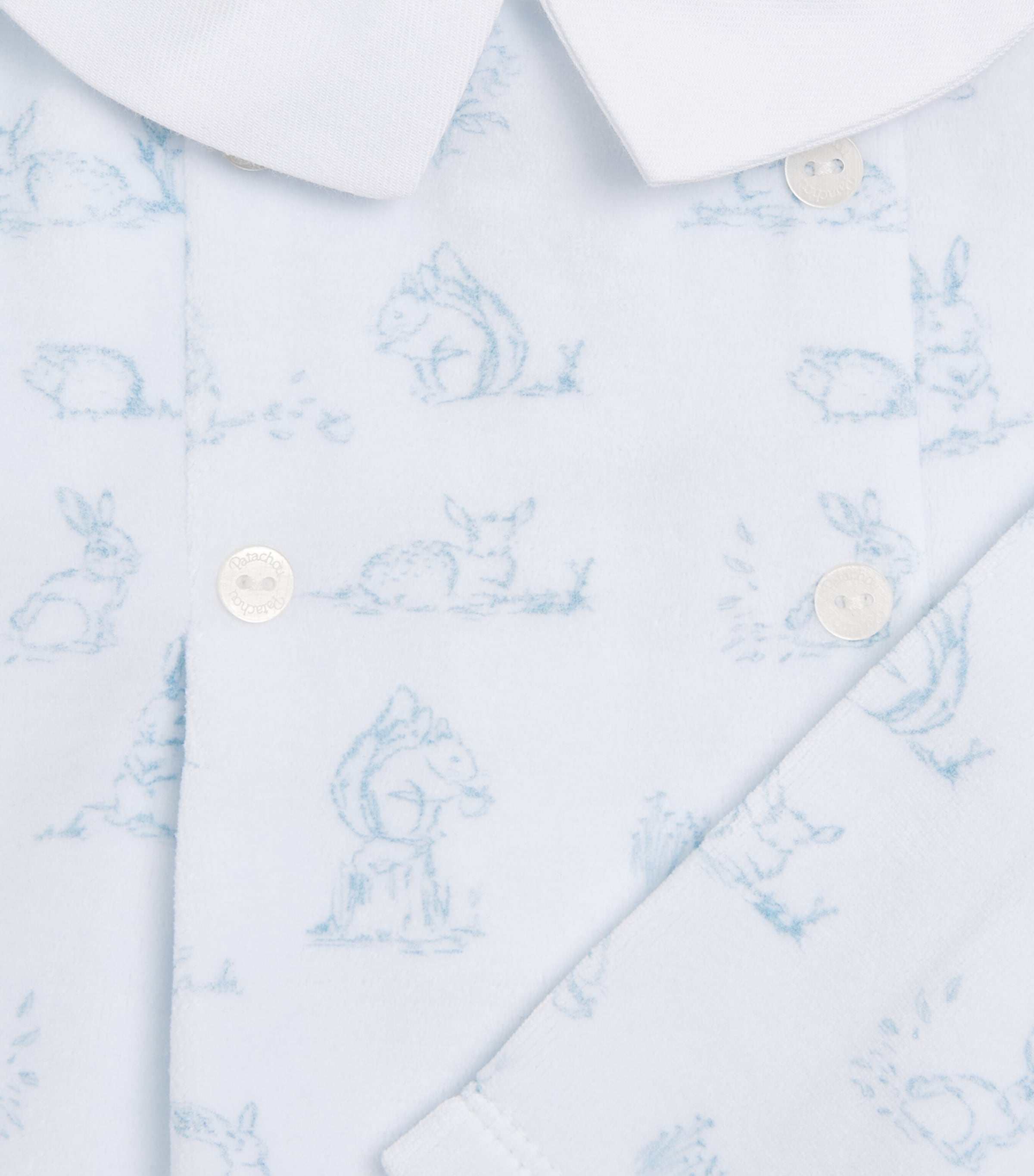 Patachou Printed Pyjama Set (0-24 Months) Indigo Image 4