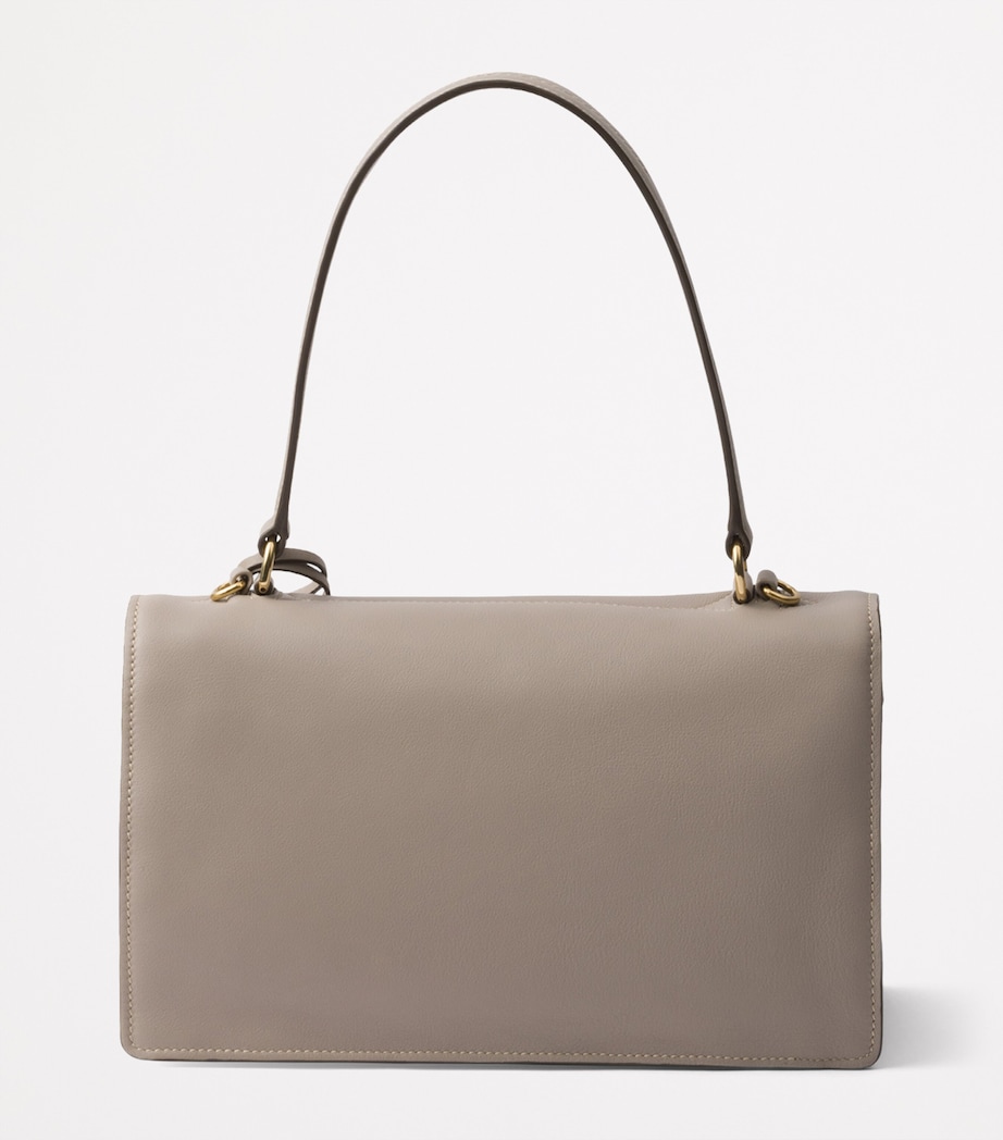 Medium Leather Soft Sound Shoulder Bag F0D32 Image 3