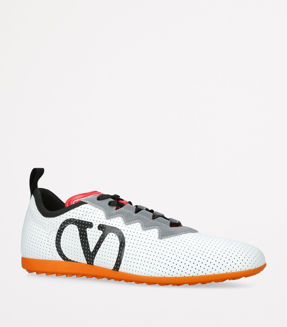 Leather Chromathon Sneakers WHITE/COMB Image 3