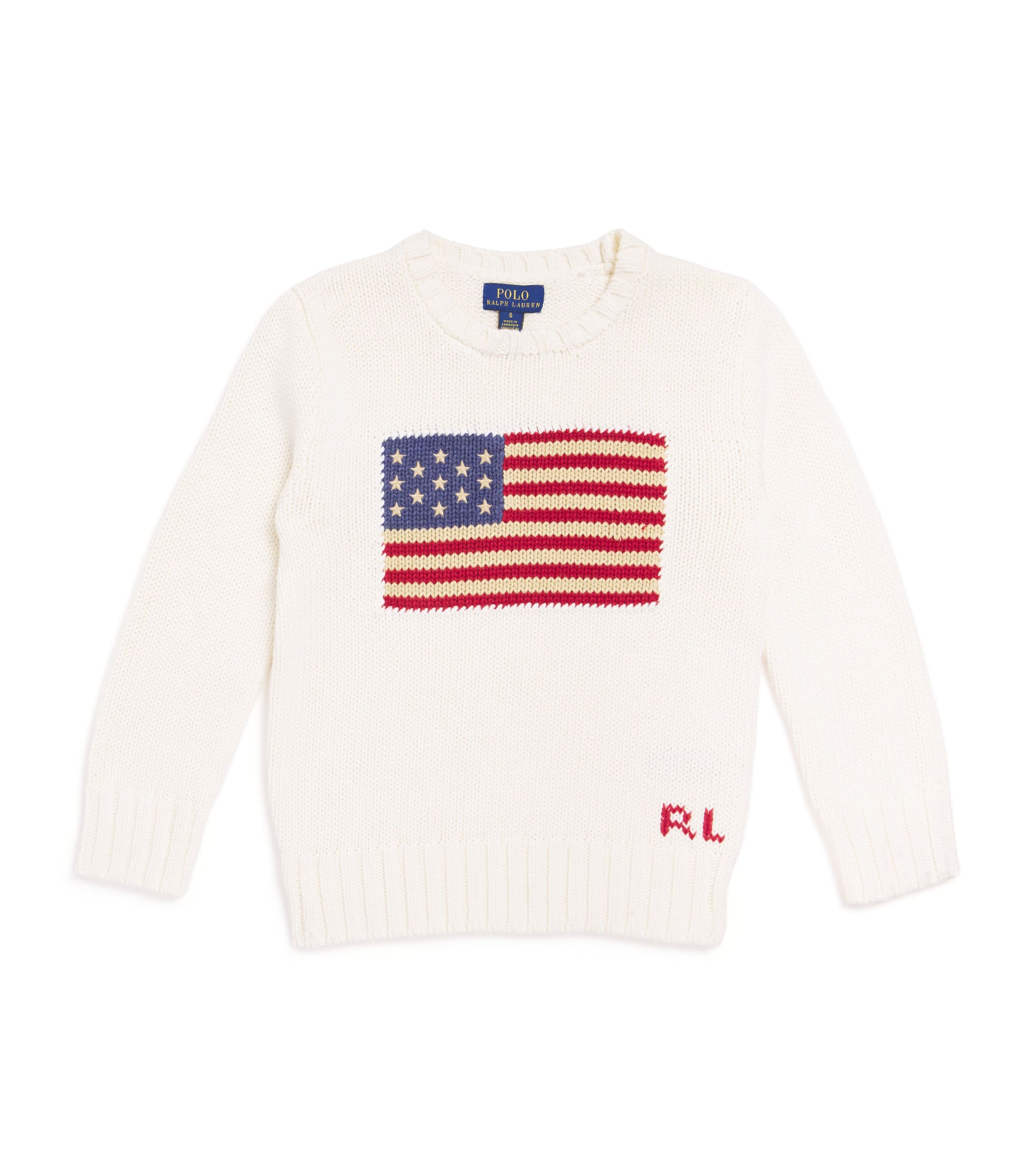 Polo Ralph Lauren Kids Sweater In White