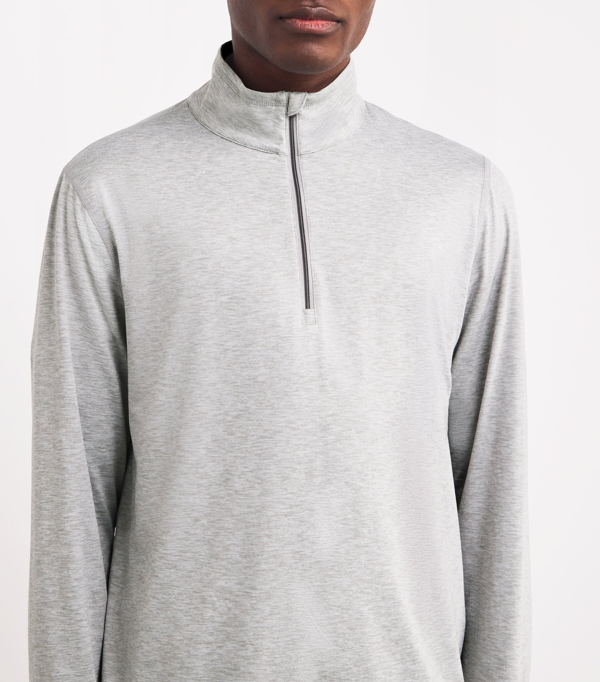 Ease Performance 2.0 Half-Zip Sweatshirt HEATHER GREY Image 6
