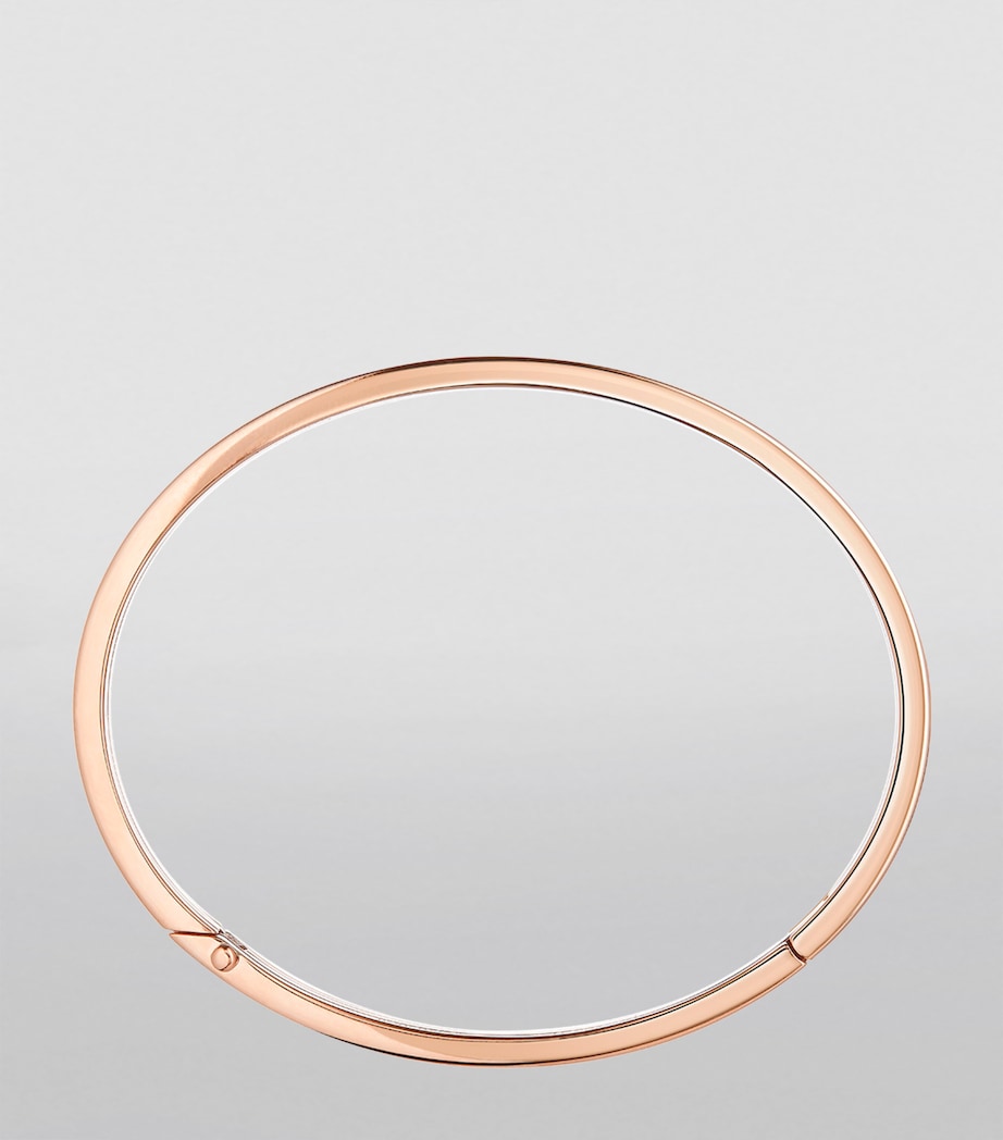 Mixed Gold and Diamond Quatre Bangle BROWN Image 3