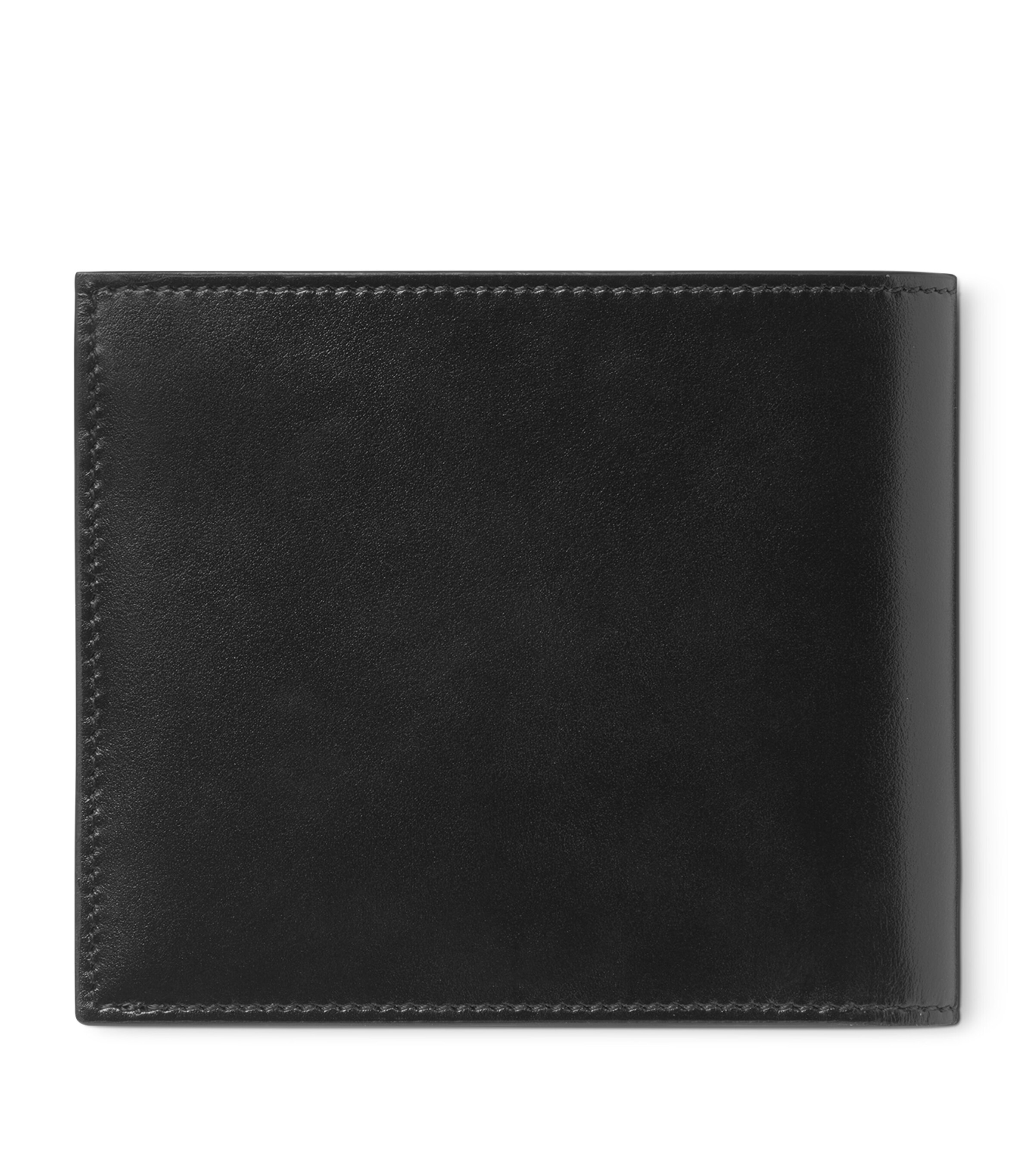 Leather Meisterstück 8cc Wallet BLACK Image 2