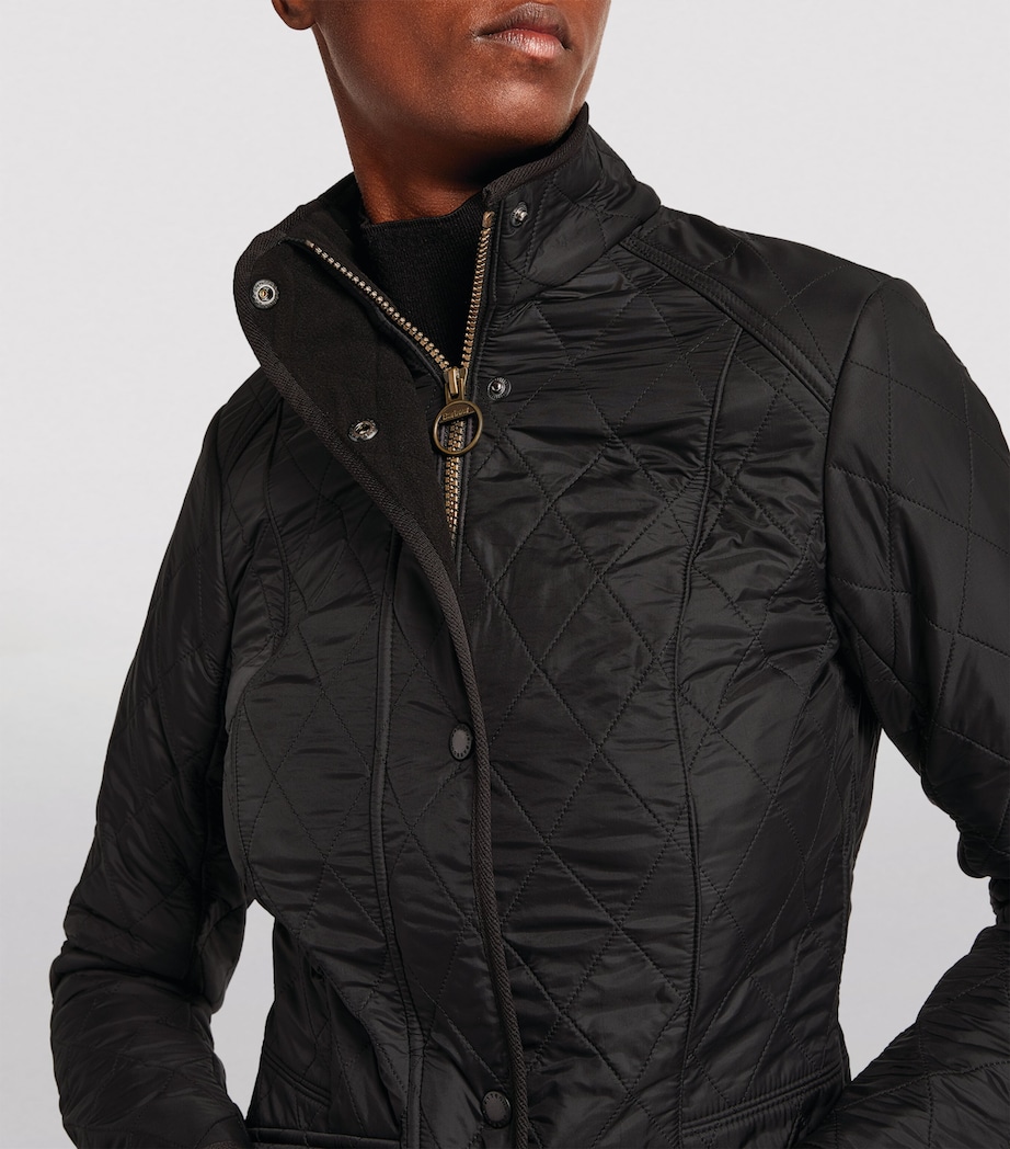 Cavalary Quilt Coat BLACK Image 6