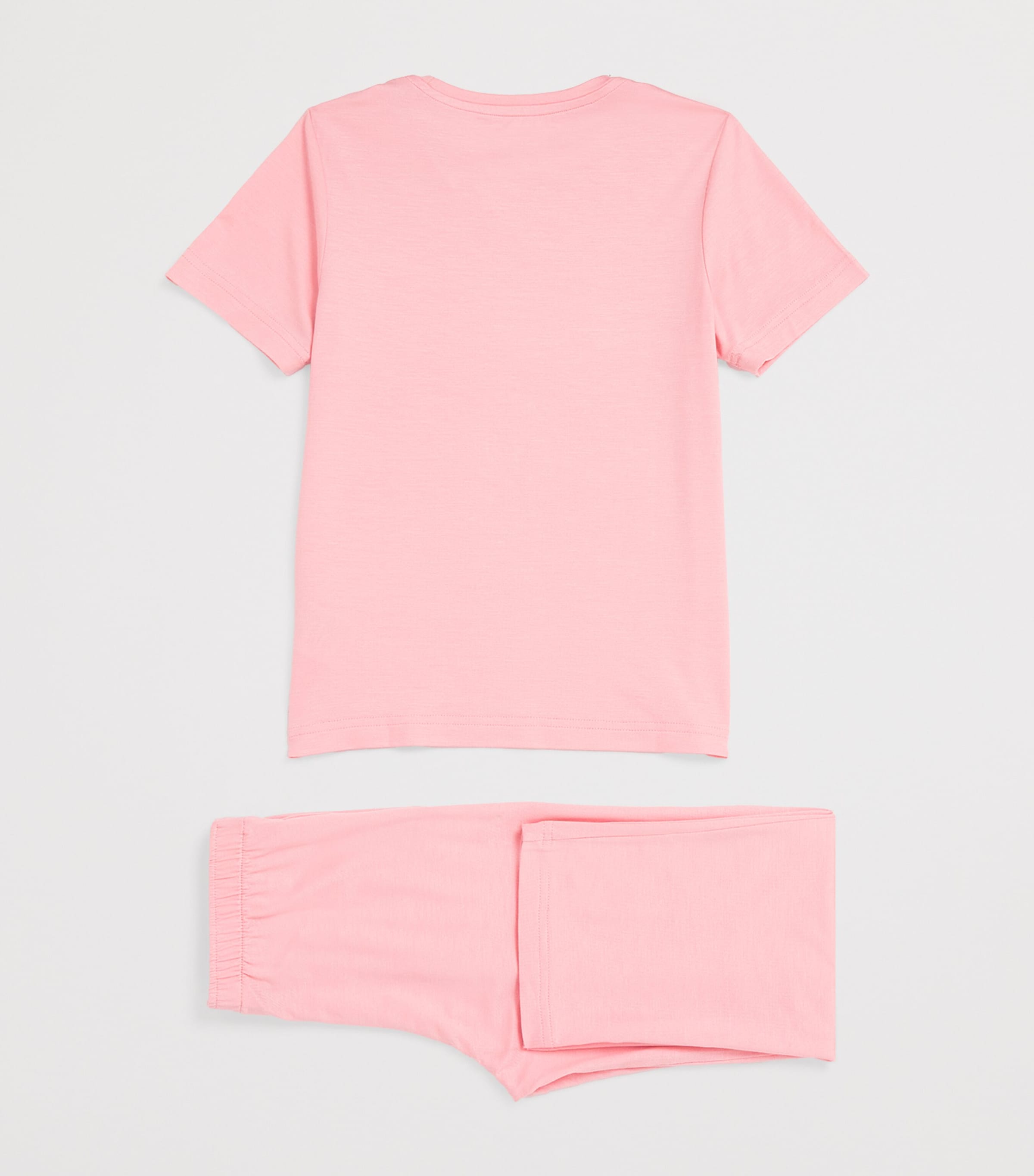 Jersey Lara Pyjama Set (3-12 Years) PINK Image 2
