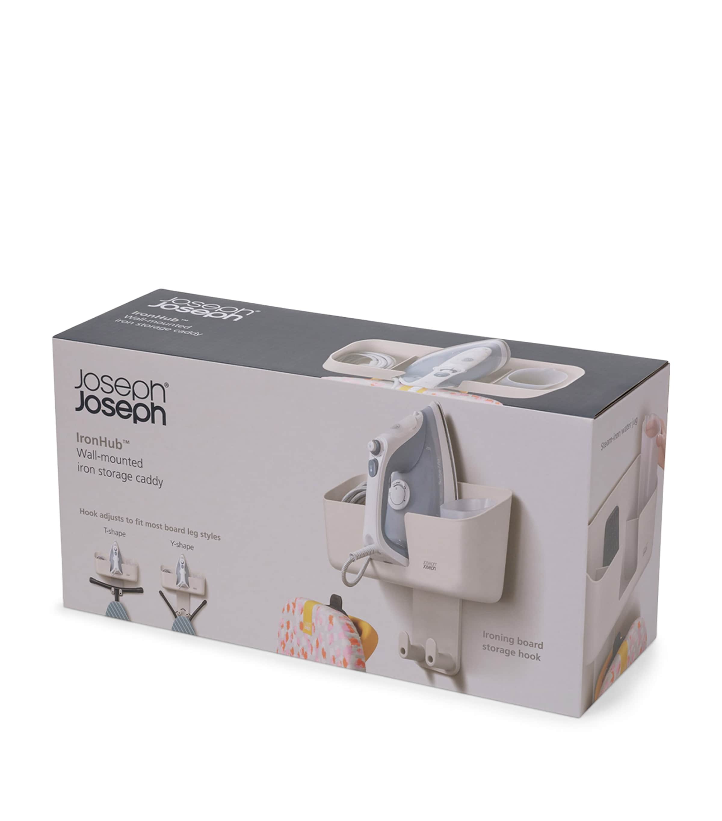 Wall-Mounted IronHub Ironing Storage Caddy ECRU Image 6