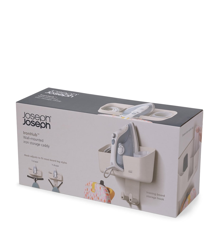 Wall-Mounted IronHub Ironing Storage Caddy ECRU Image 6