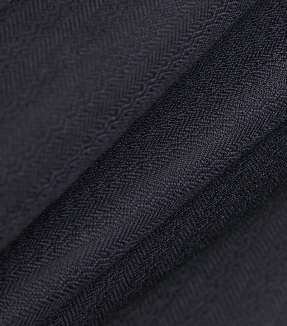 x Aaron Levine Wool Burlington Blazer DARKEST NAVY Image 5
